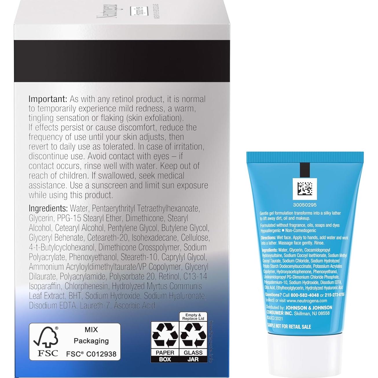 Crema Nocturna Antienvejecimiento Neutrogena Retinol Pro+ 48 g