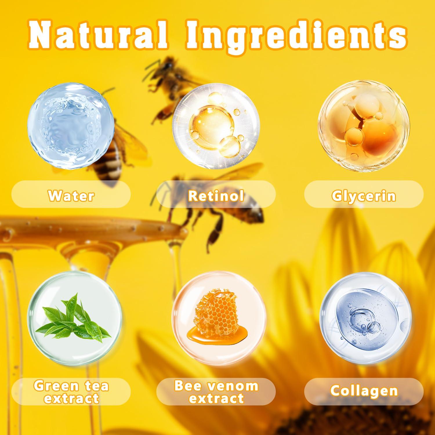 Crema de Piel de Veneno de Abeja Retinol YIVANNUO 191g