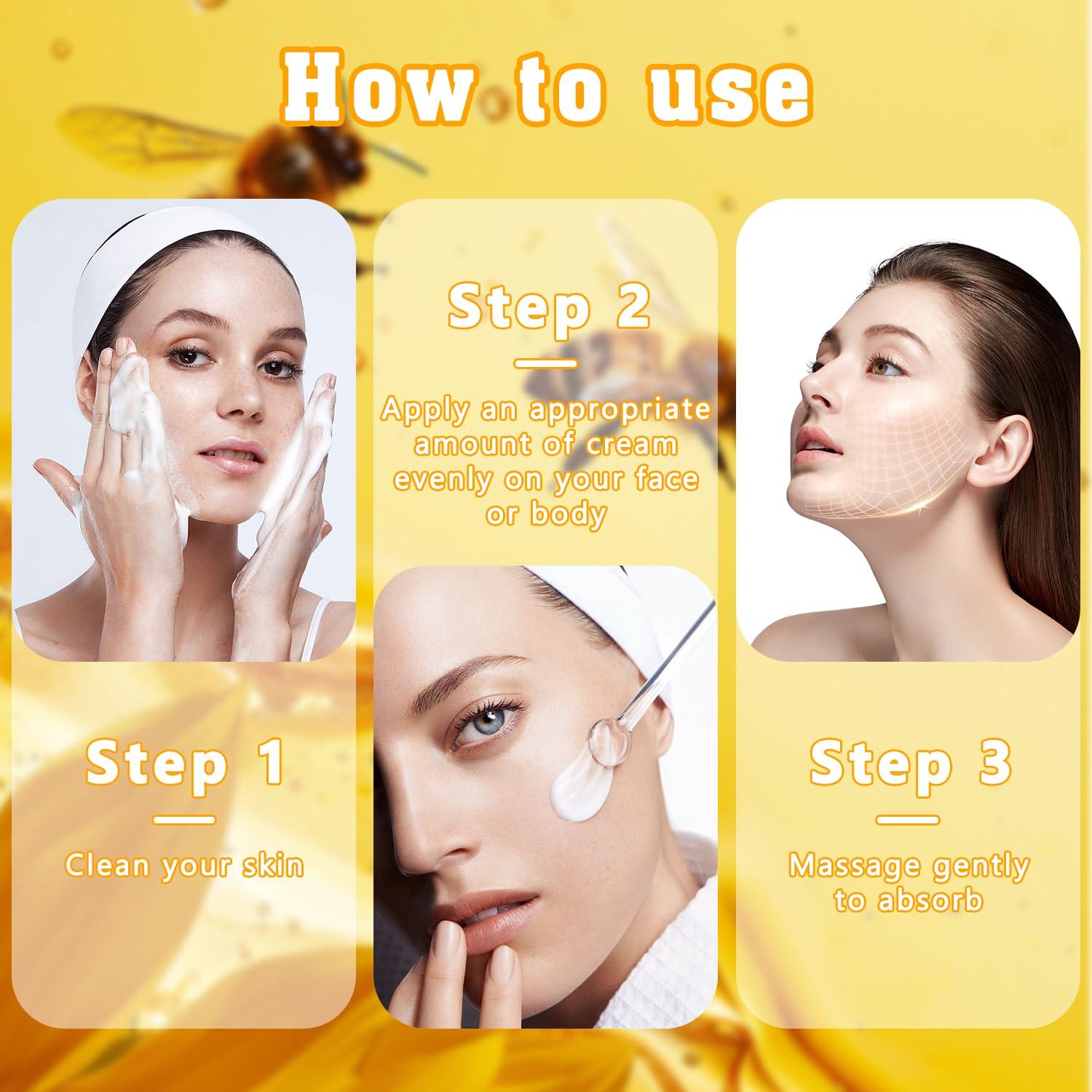 Crema de Piel de Veneno de Abeja Retinol YIVANNUO 191g