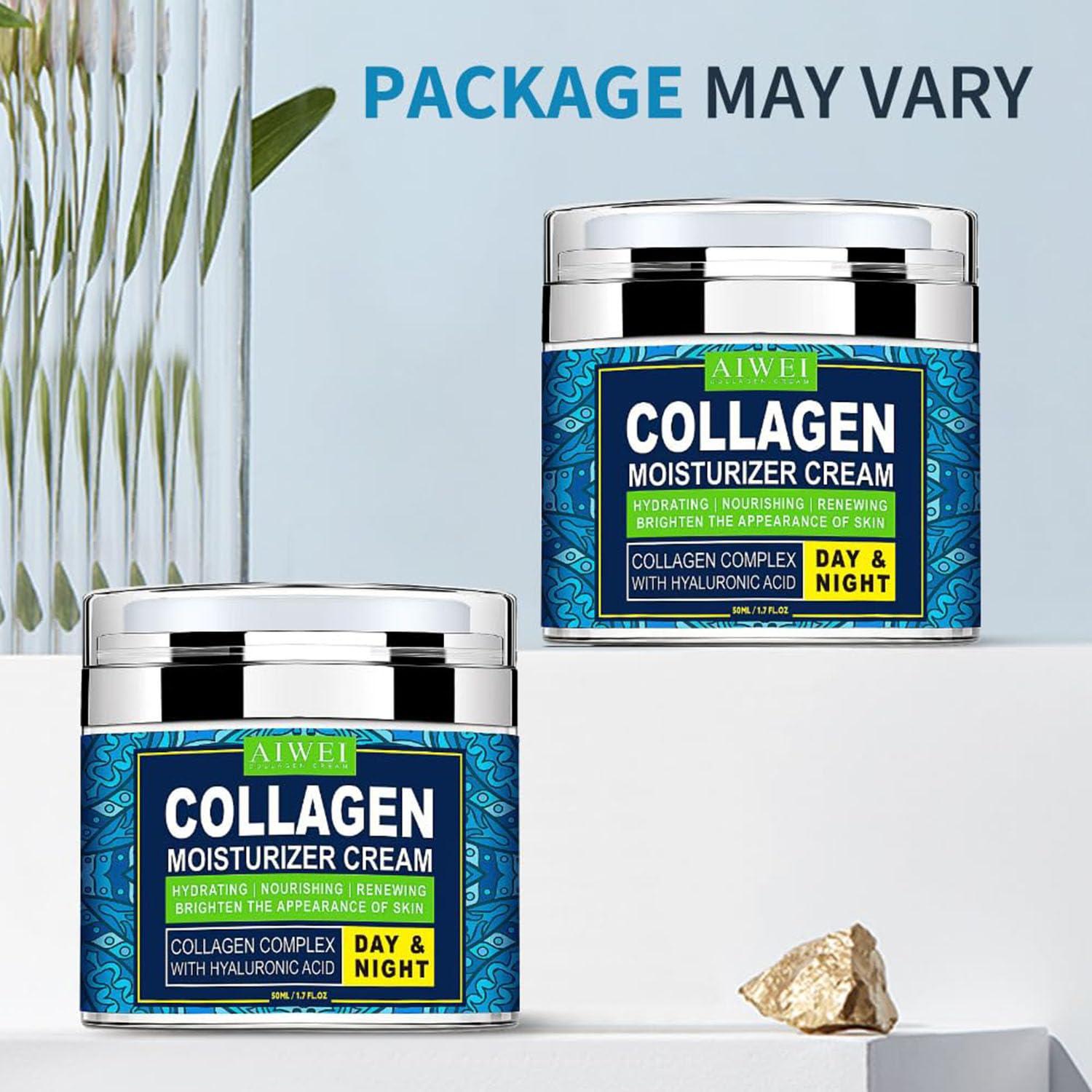 Crema Hidratante Facial AIWEI con Colágeno y Retinol 48g