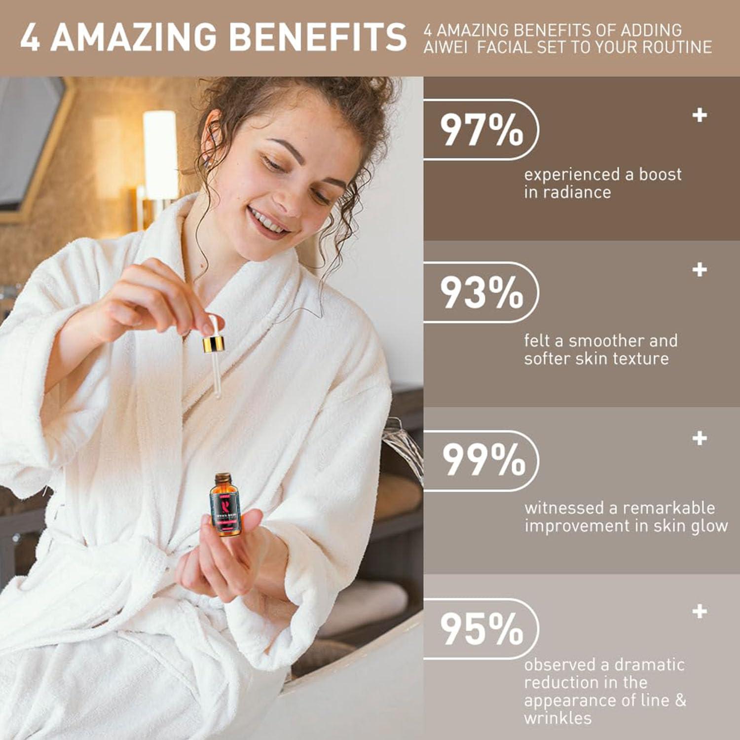 Crema Hidratante Facial AIWEI con Colágeno y Retinol 48g