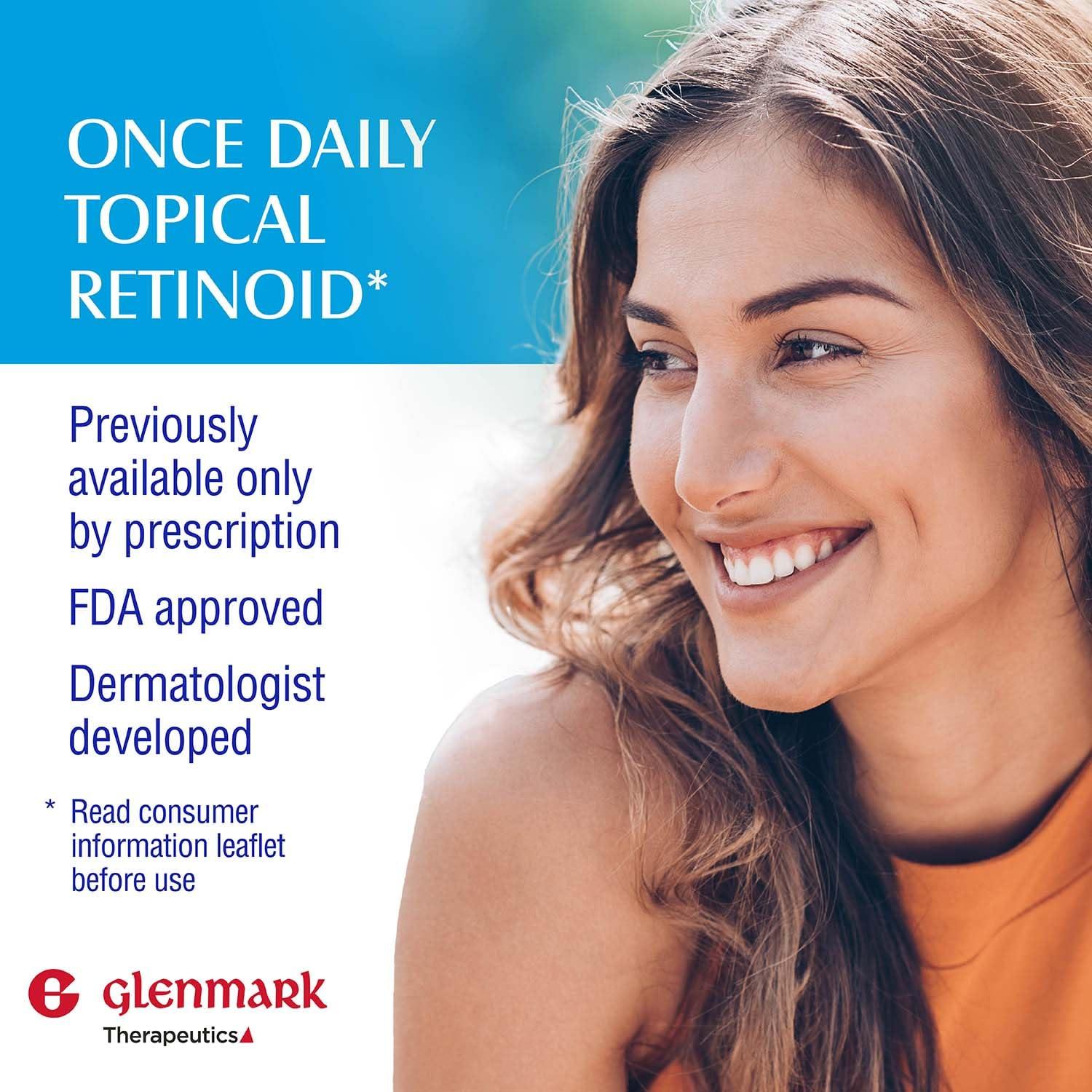 Gel de Adapaleno 0.1% Glenmark 45g - Tratamiento Acné