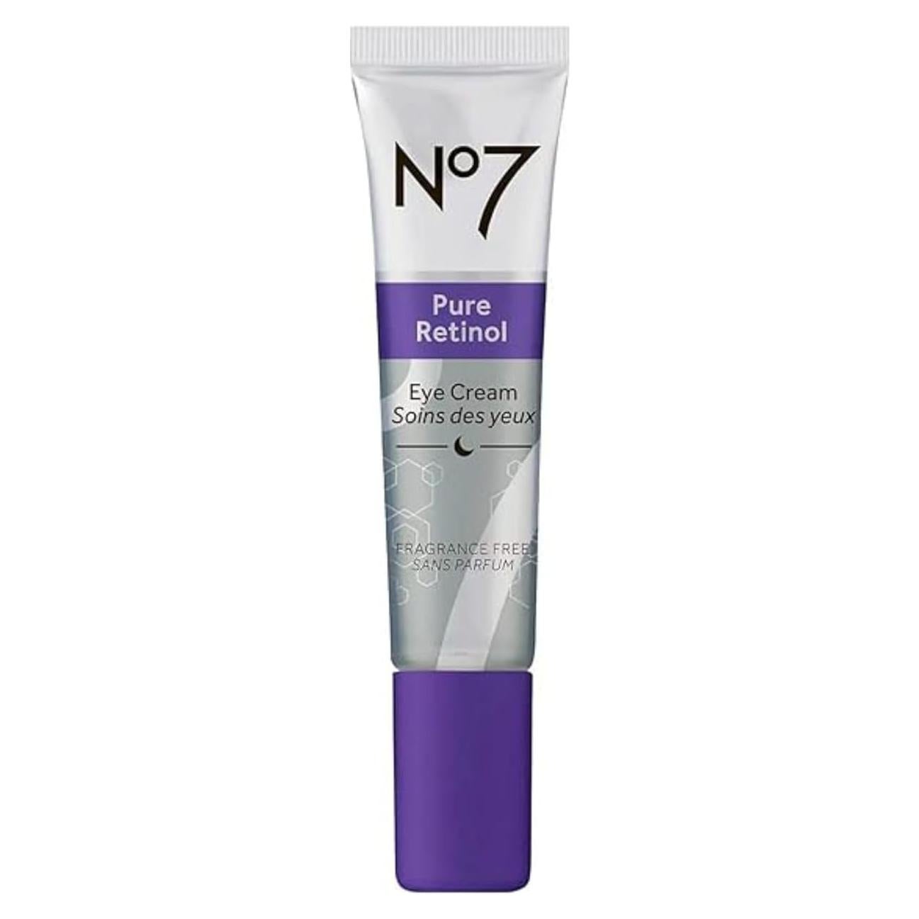 Crema para Ojos No7 Pure Retinol 14g - Antiarrugas y Ojeras