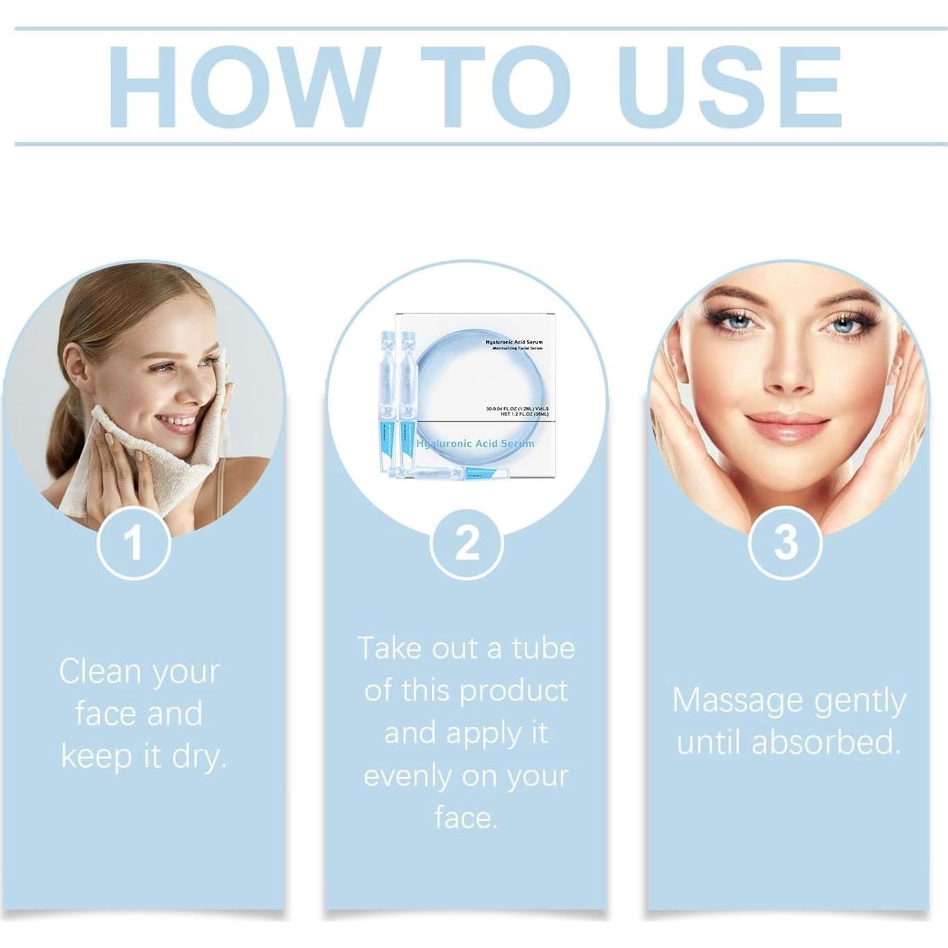 Suero de Ácido Hialurónico 3% ARCHIDATE - 30 Viales Ultra-Hidratantes