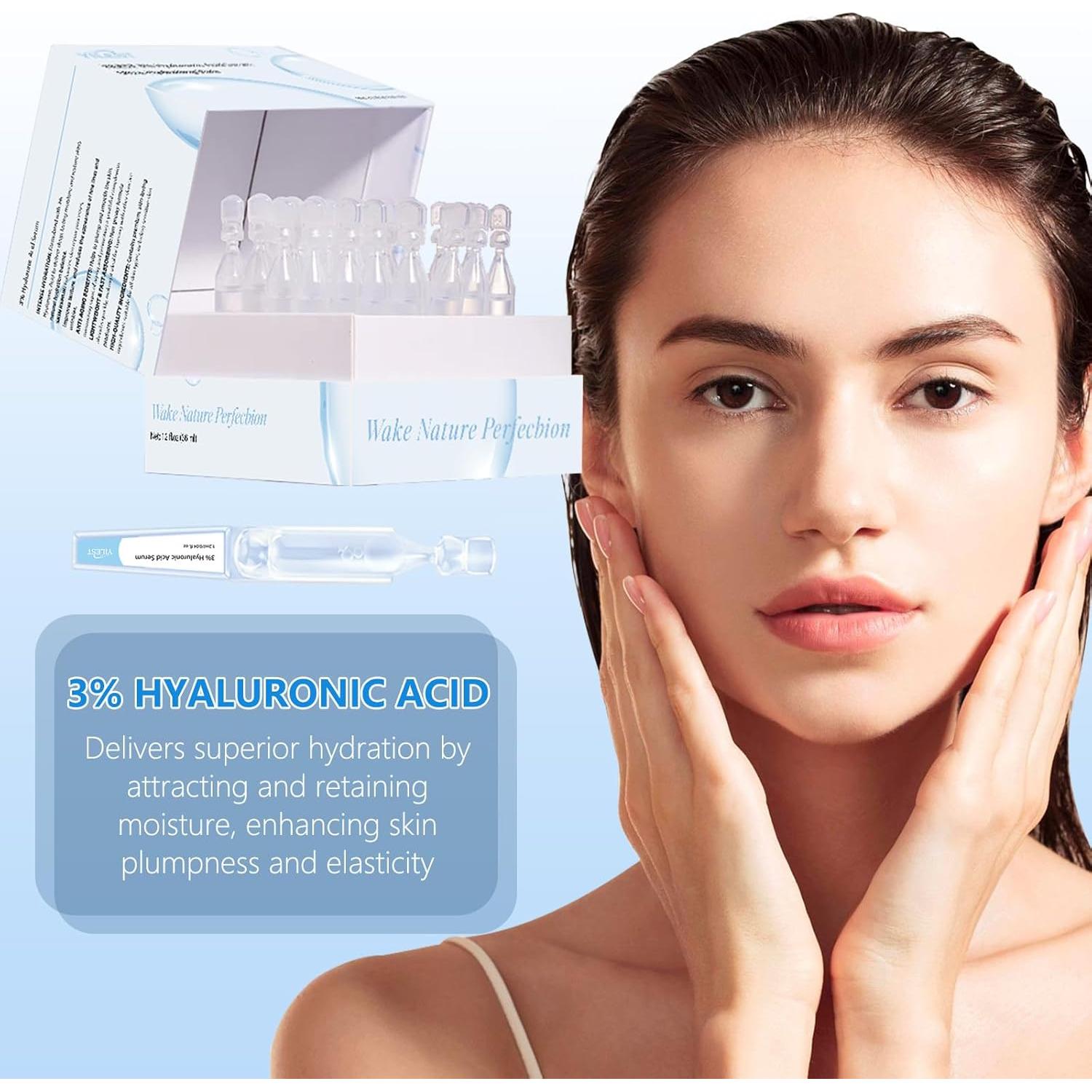 Suero Ultra Hidratante Ácido Hialurónico 3% - 30 Ampollas