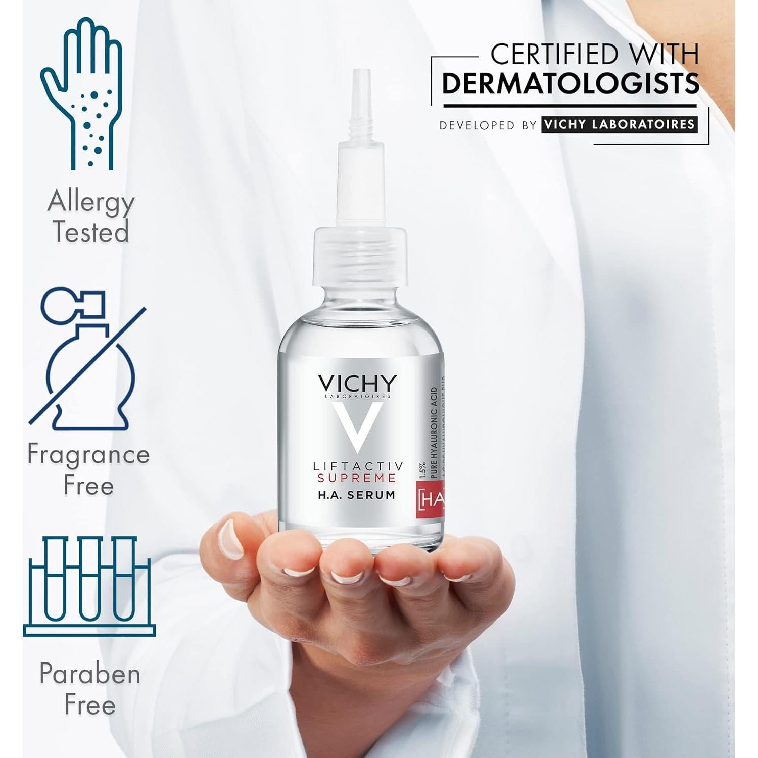 Suero Antienvejecimiento Vichy LiftActiv 1.5% Ácido Hialurónico