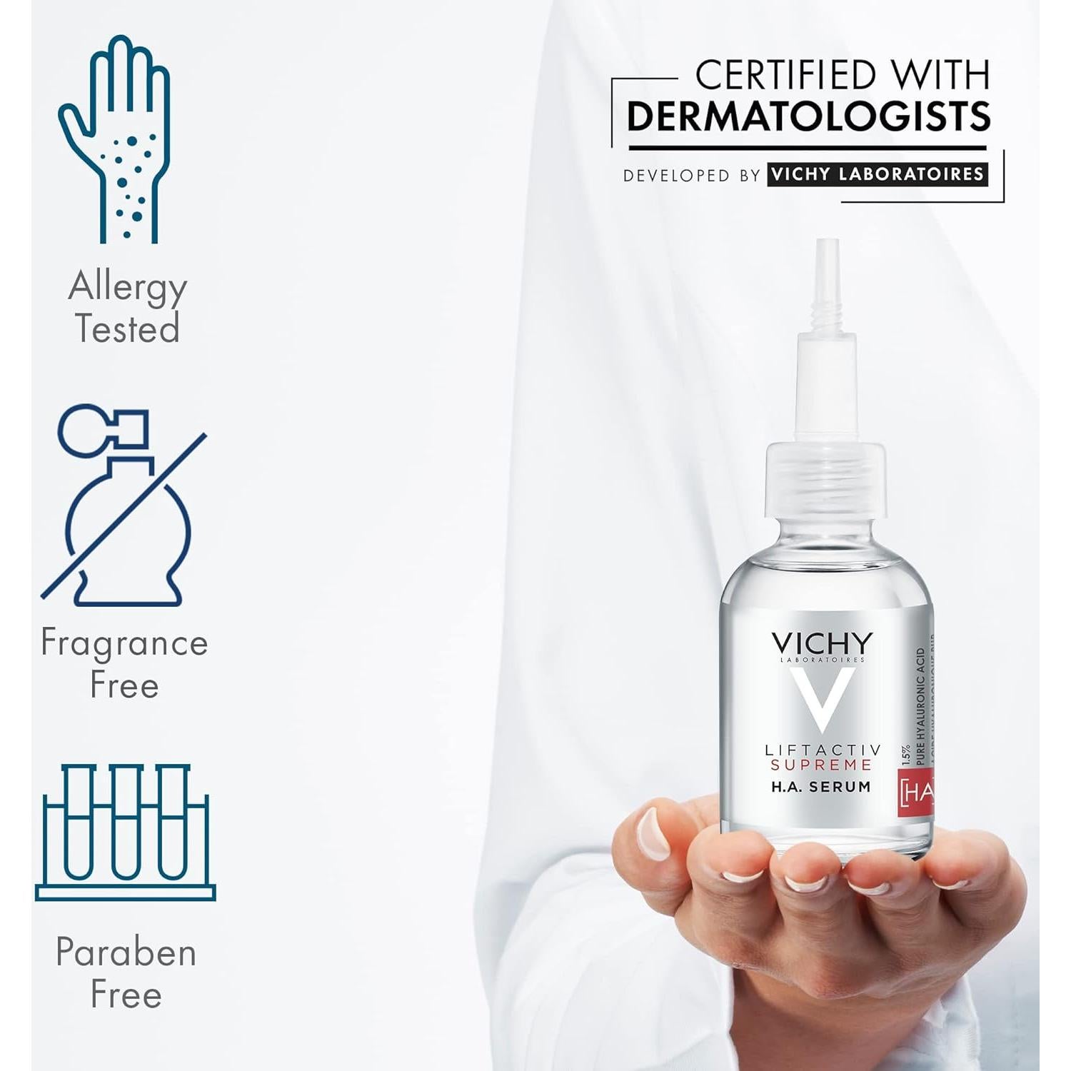 Suero Antienvejecimiento Vichy LiftActiv 1.5% Ácido Hialurónico