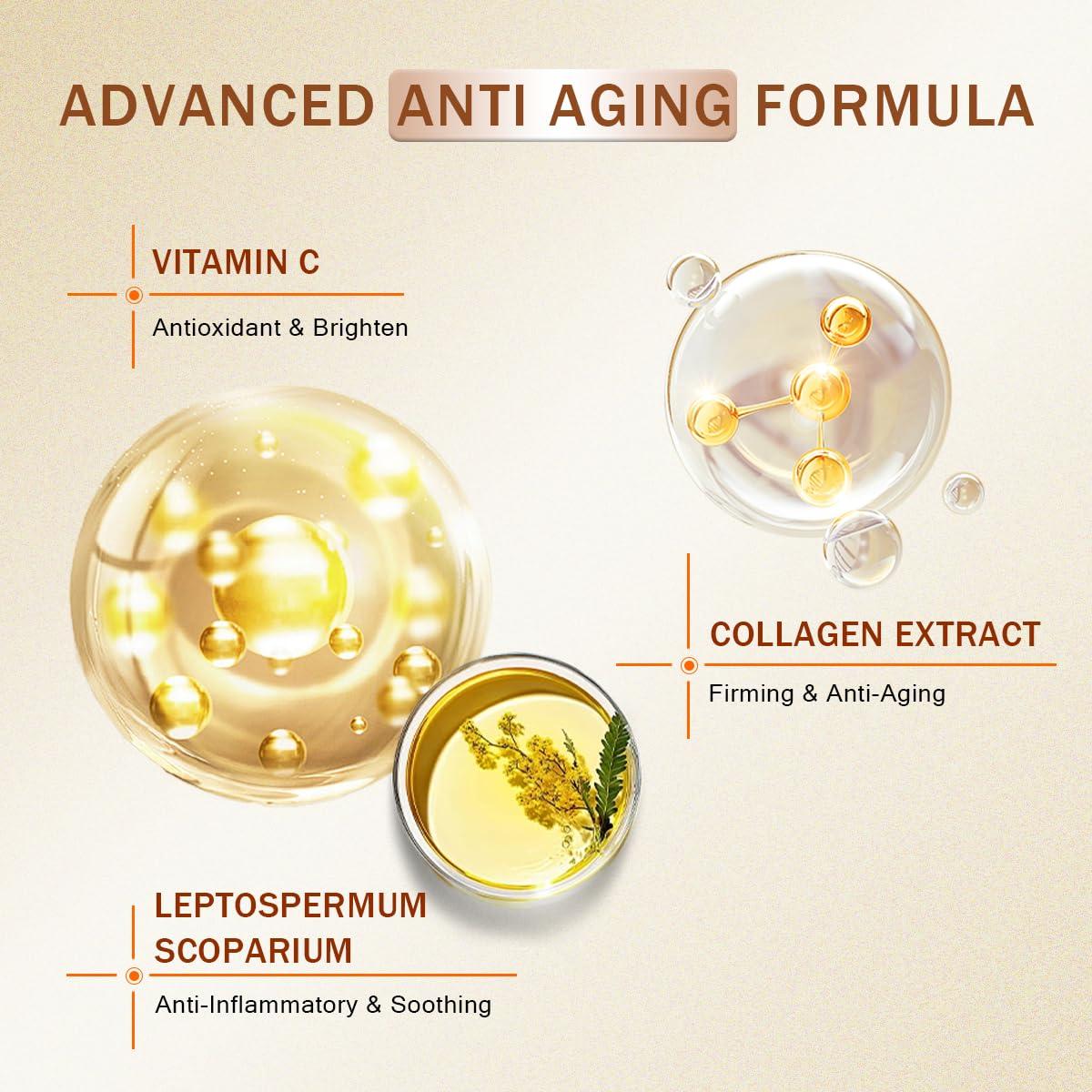 Suero Facial de Vitamina C Peunitory 30ml - Antienvejecimiento