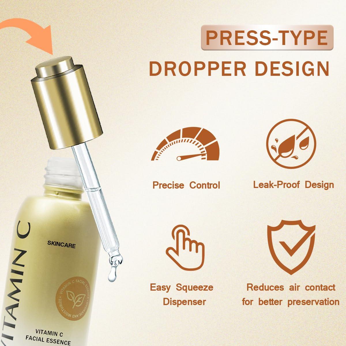 Suero Facial de Vitamina C Peunitory 30ml - Antienvejecimiento