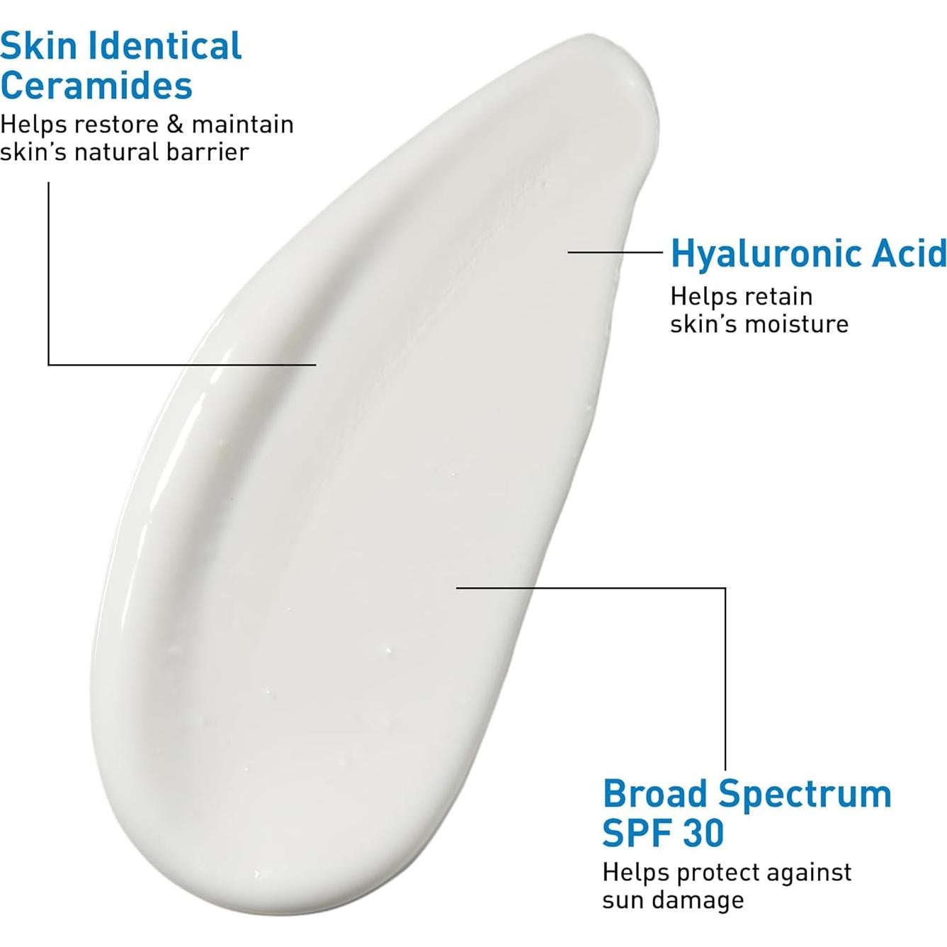 CeraVe Loción Hidratante Ultra Ligera SPF 30 82g