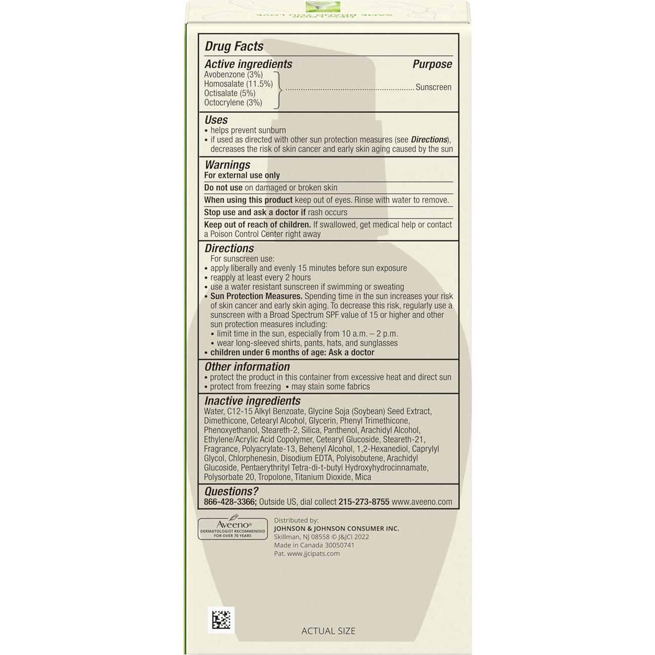 Hidratante Facial Aveeno Positivamente Radiante SPF 15 118ml