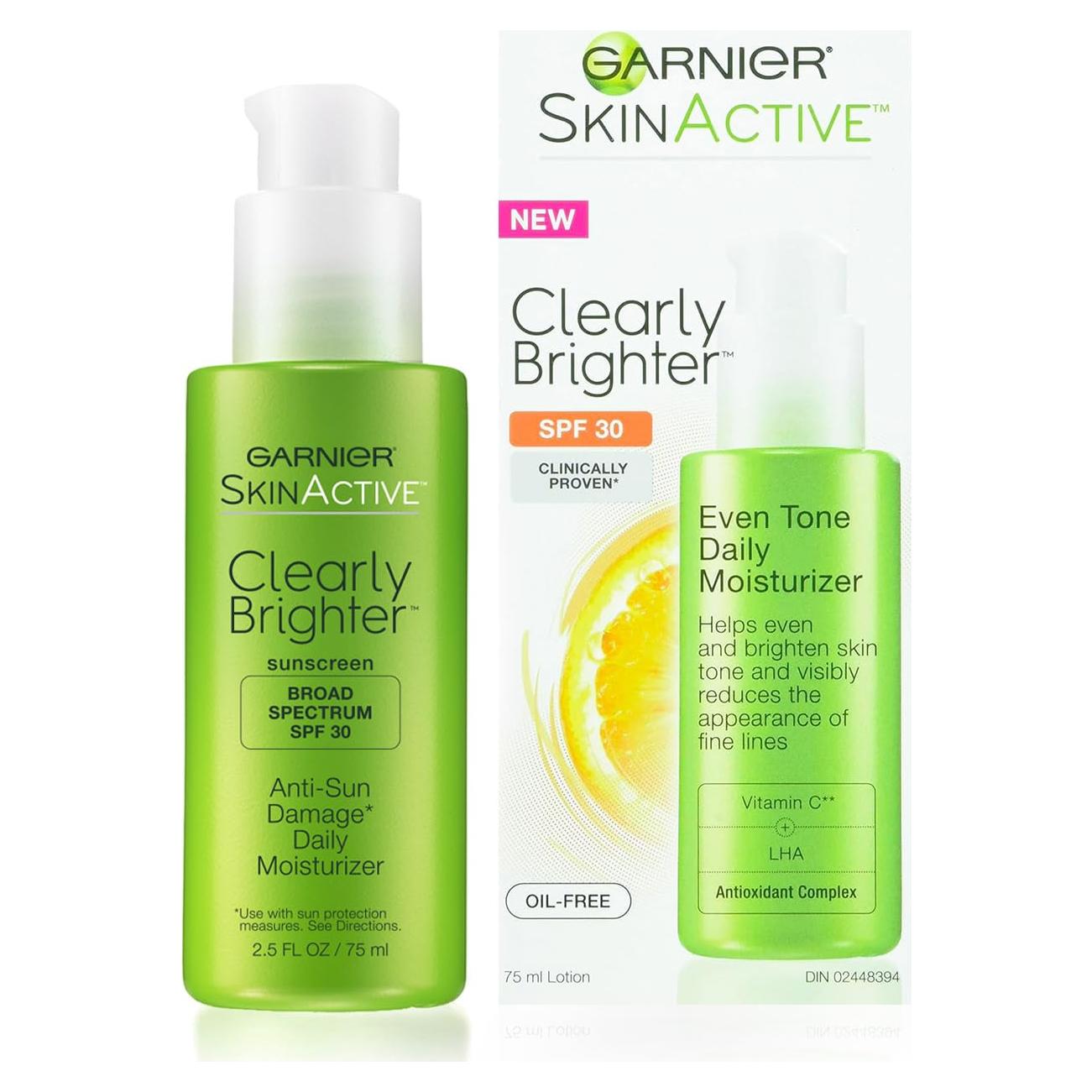 Hidratante Facial Garnier SkinActive SPF 30 con Vitamina C 75ml