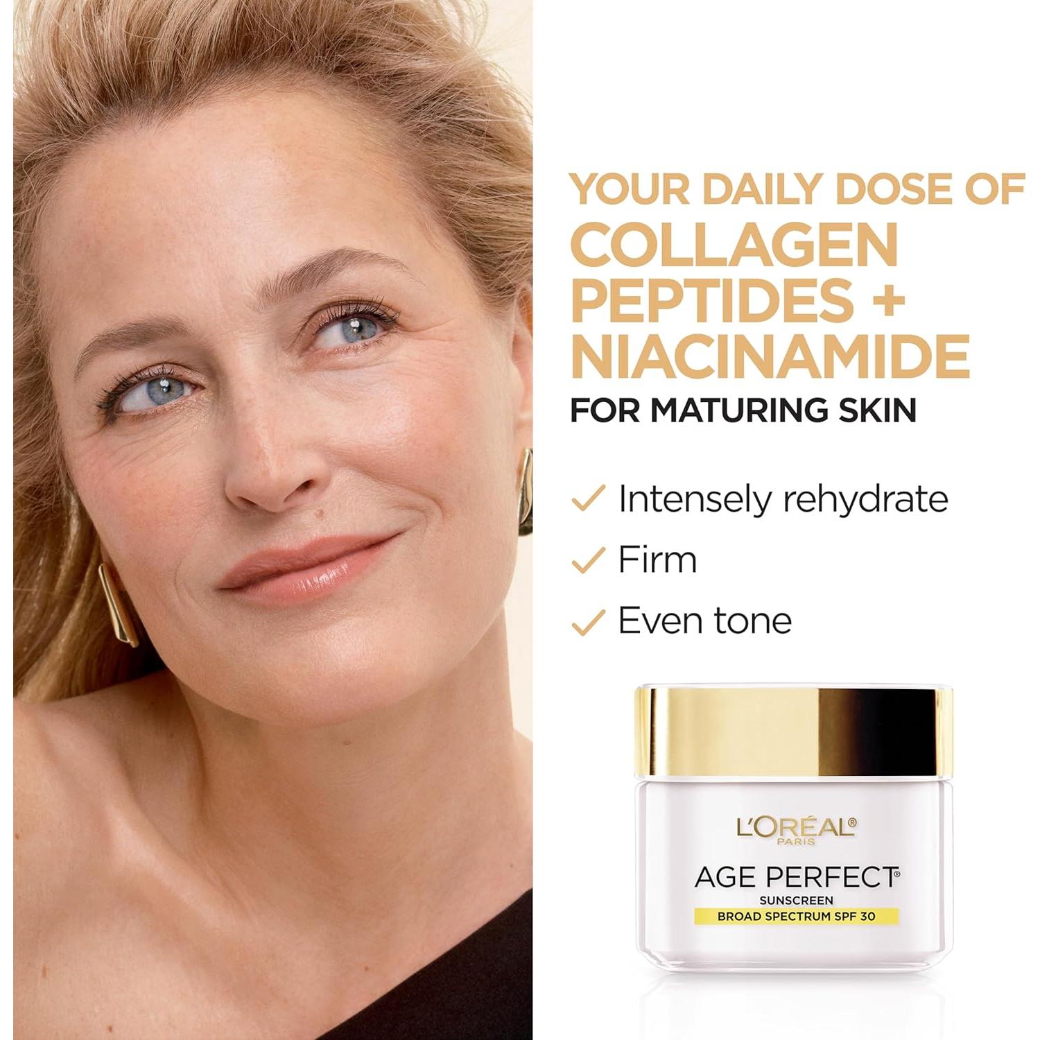 Crema Hidratante Diurna L'Oreal Paris Age Perfect 70 g SPF 30