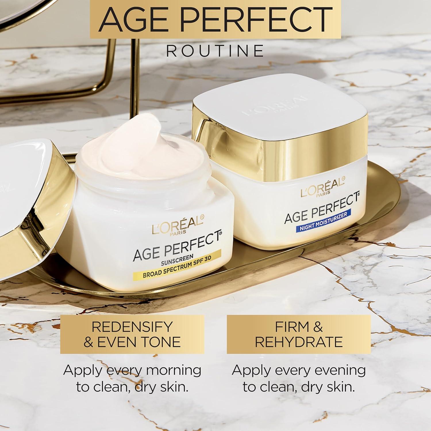 Crema Hidratante Diurna L'Oreal Paris Age Perfect 70 g SPF 30