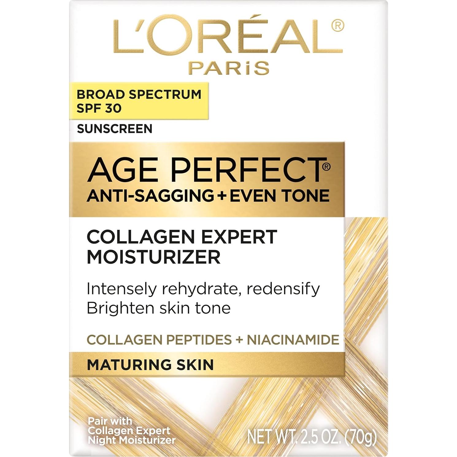 Crema Hidratante Diurna L'Oreal Paris Age Perfect 70 g SPF 30