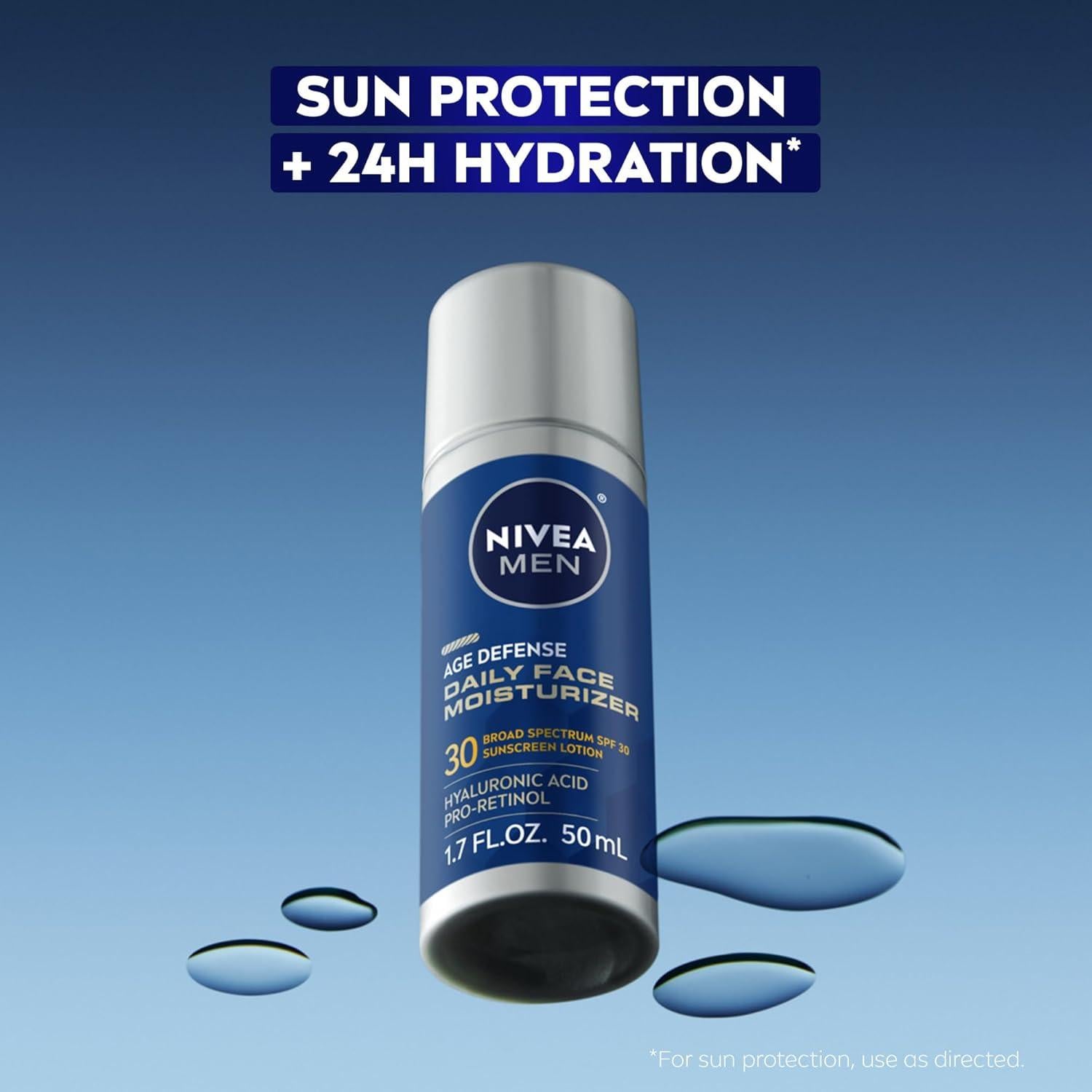 NIVEA Men Hidratante Facial Diario SPF 30 con Pro-Retinol 50 mL