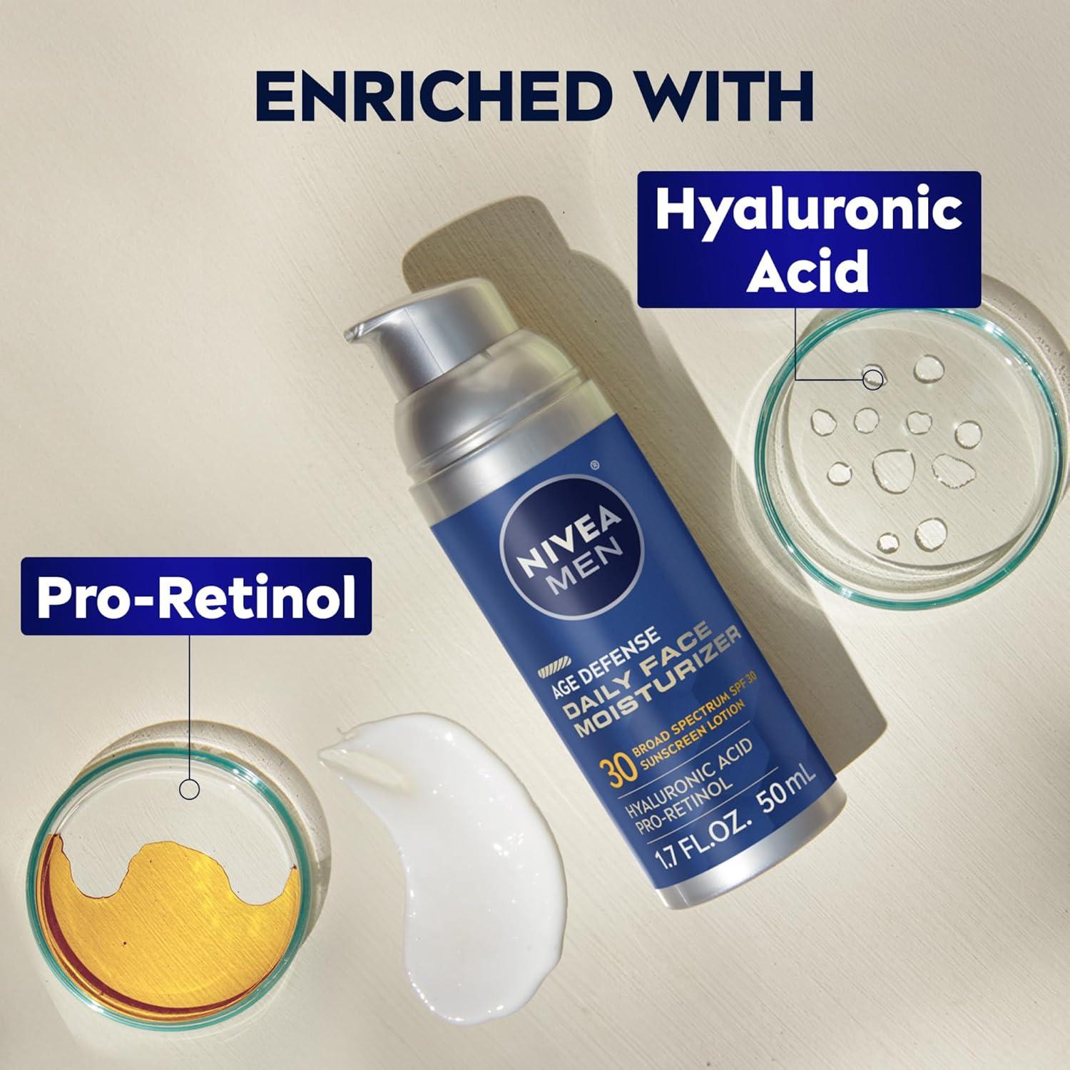 NIVEA Men Hidratante Facial Diario SPF 30 con Pro-Retinol 50 mL