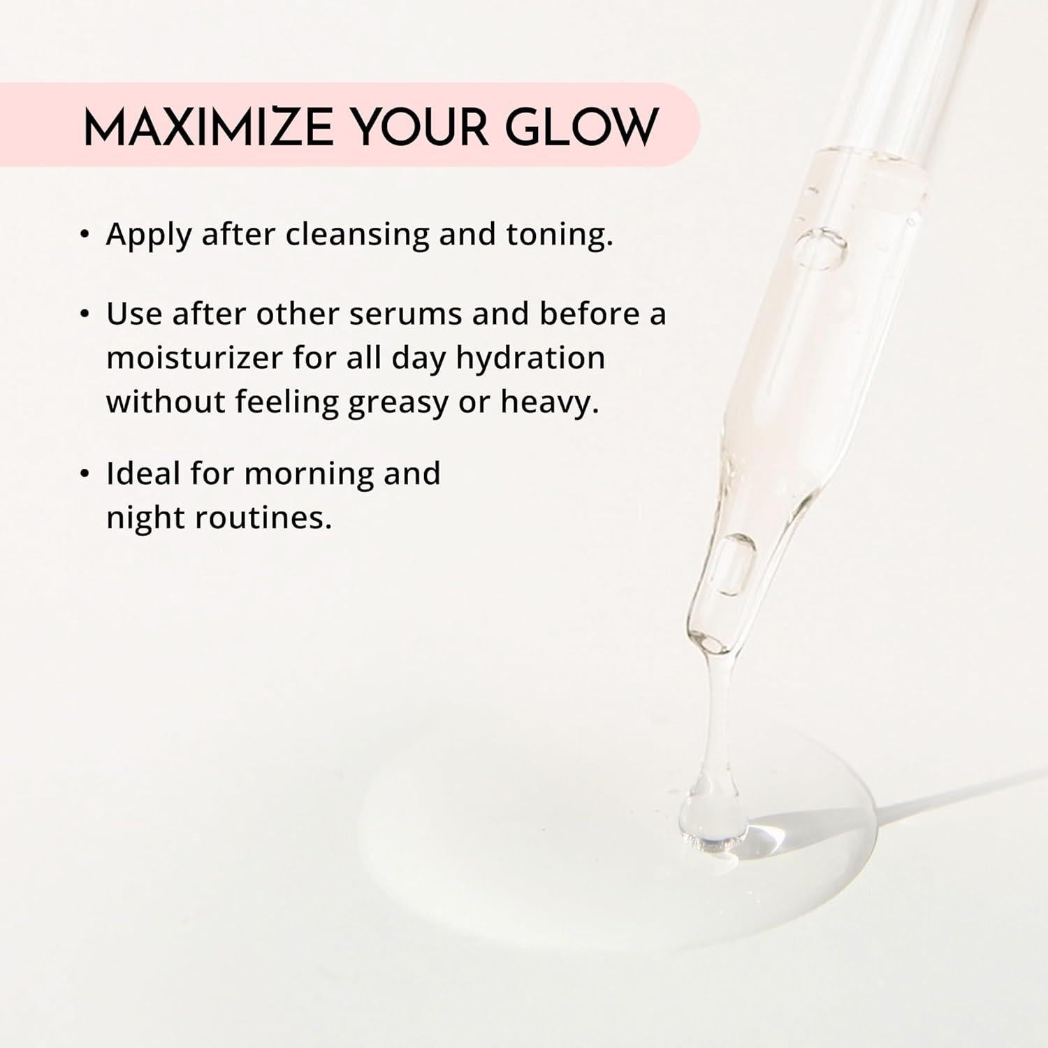 Suero Hidratante Ácido Hialurónico B5 MAELOVE 29.57 ml