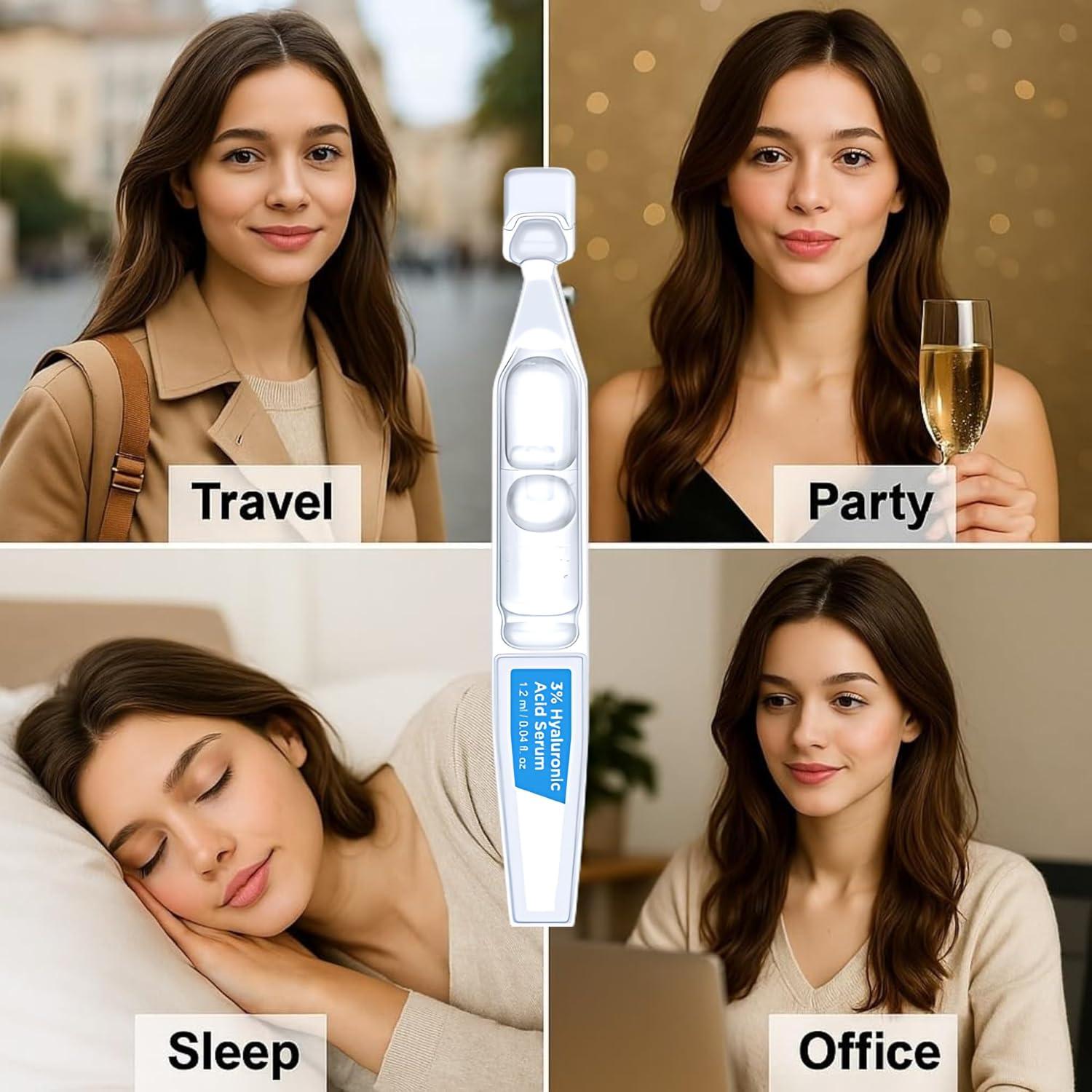 Suero Hidratante PHAAMESTIC 3% Ácido Hialurónico 30 Viales