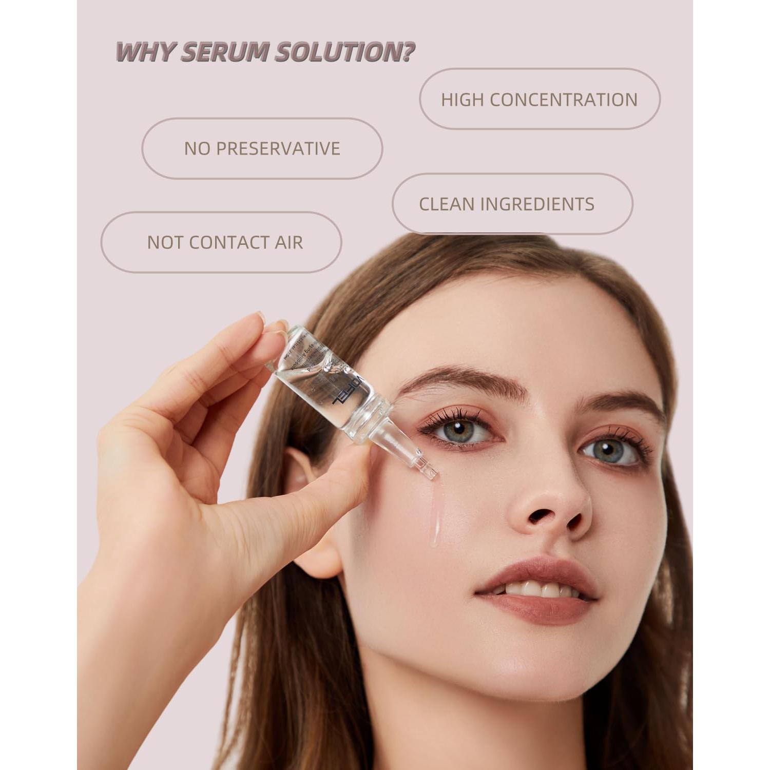 Suero de Ácido Hialurónico VOFEL Kit BB Glow 4 Ampollas 10 ml