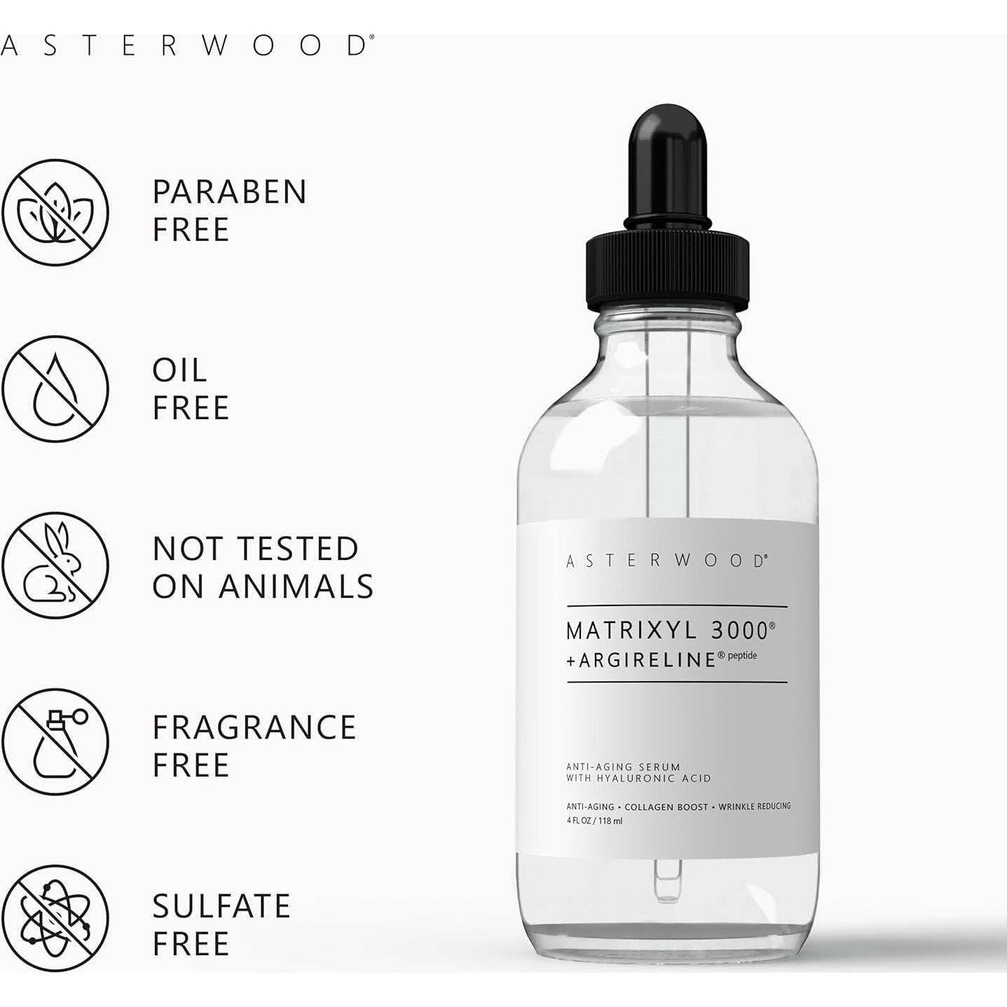 Suero Antienvejecimiento Asterwood Matrixyl 3000 118 ml