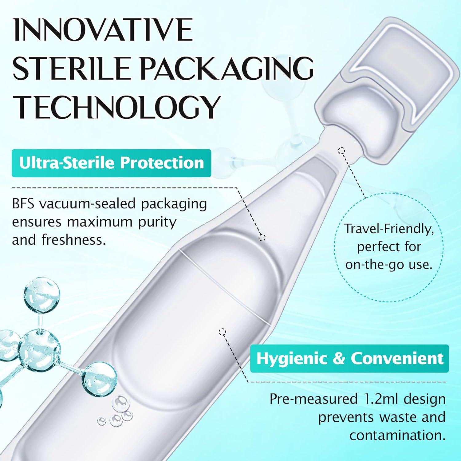 Suero de Ácido Hialurónico 3% ZhuGuaCo - 30 Viales Hidratantes