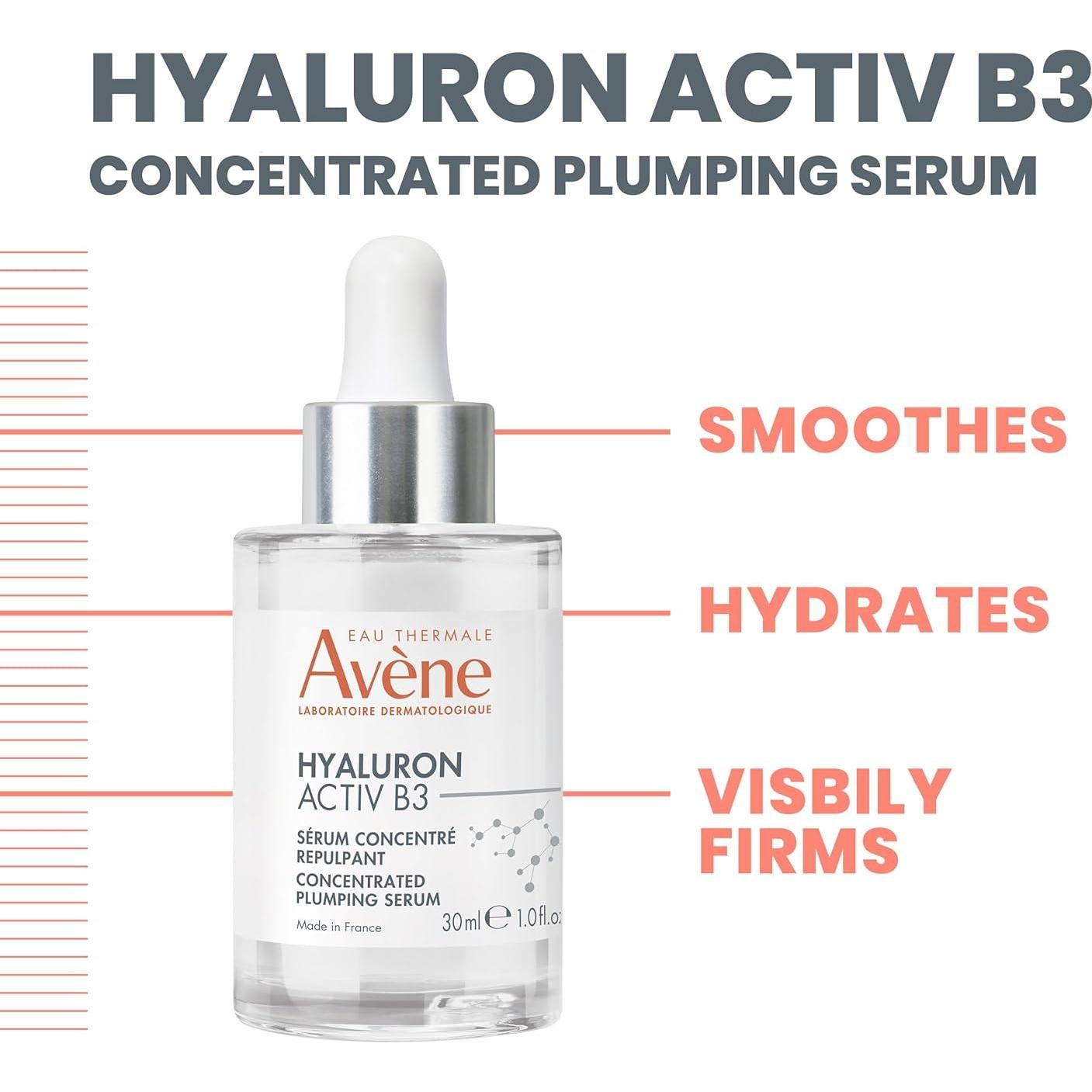 Suero Hidratante Avène Plump B3 28.35 ml Niacinamida