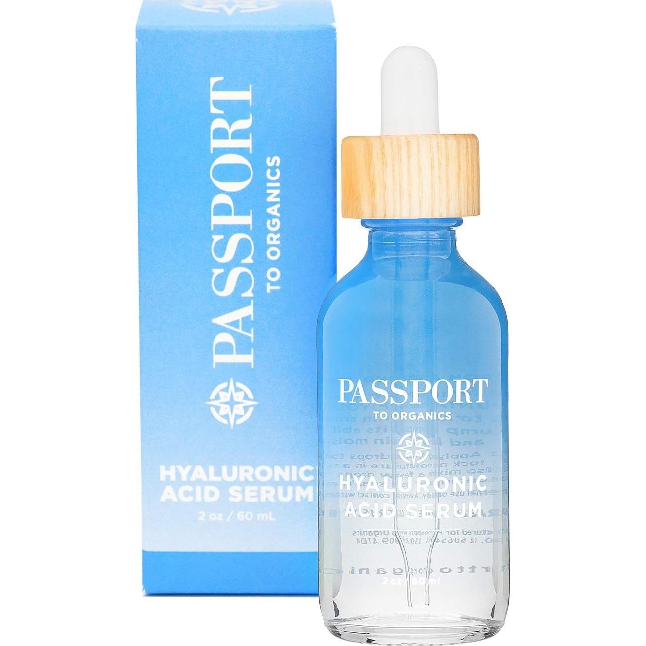 Suero de Ácido Hialurónico Orgánico Passport to Organics 59ml