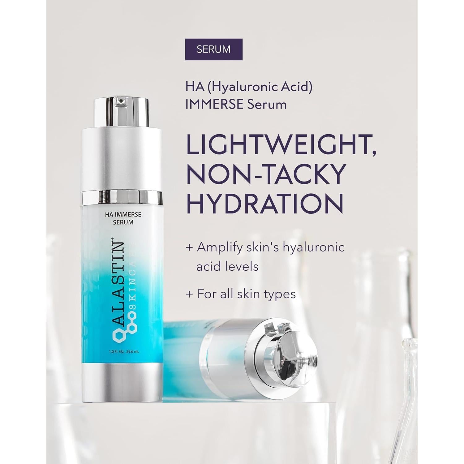 Suero Hidratante Ácido Hialurónico Alastin HA IMMERSE 28.35 g