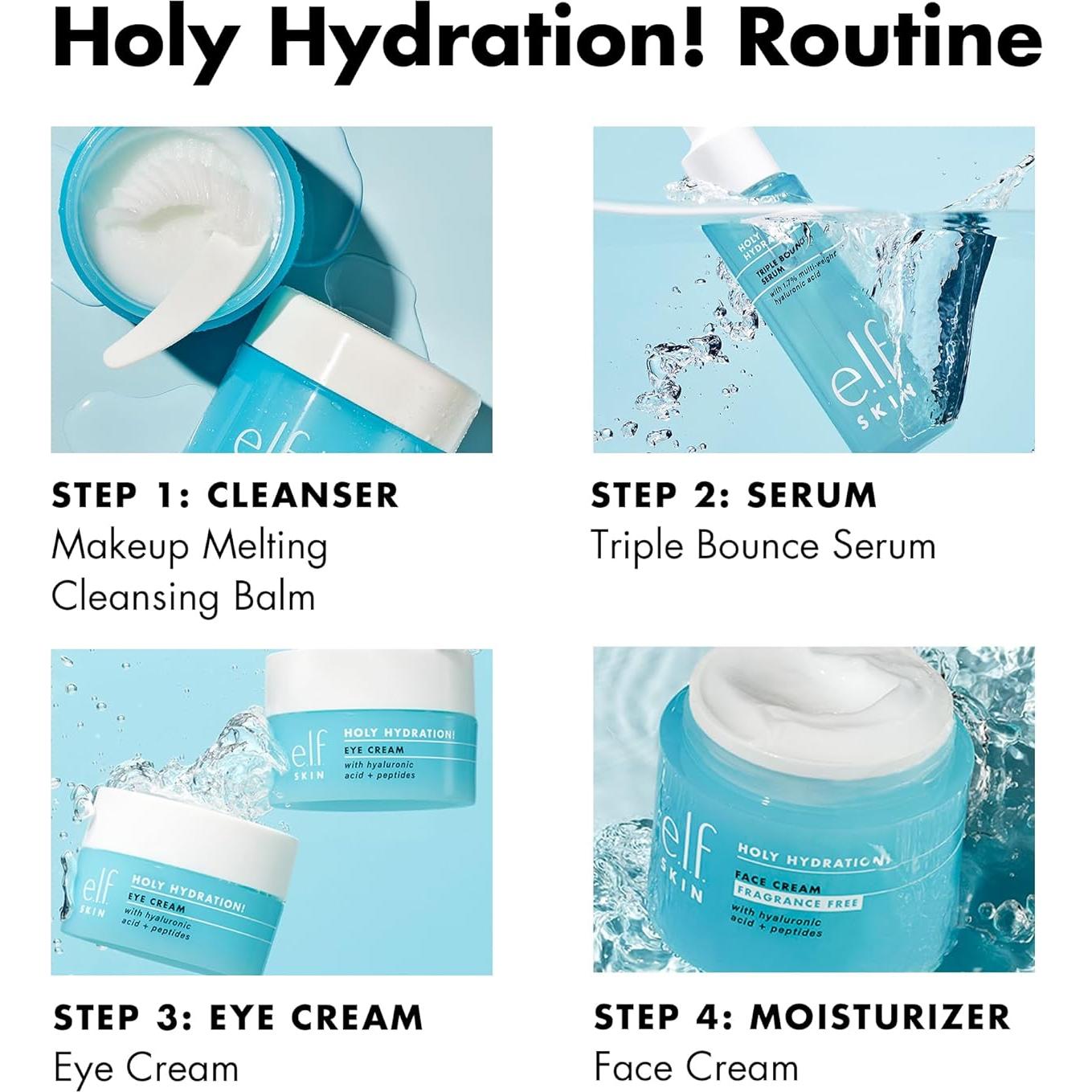 Suero Facial Hidratante e.l.f. SKIN 1.7% Ácido Hialurónico 62g