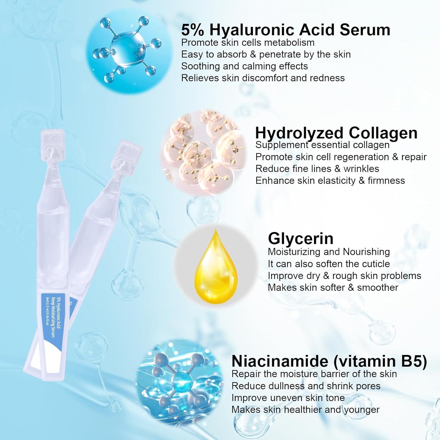 Suero Antienvejecimiento Ácido Hialurónico 5% SOYUB 30 Viales