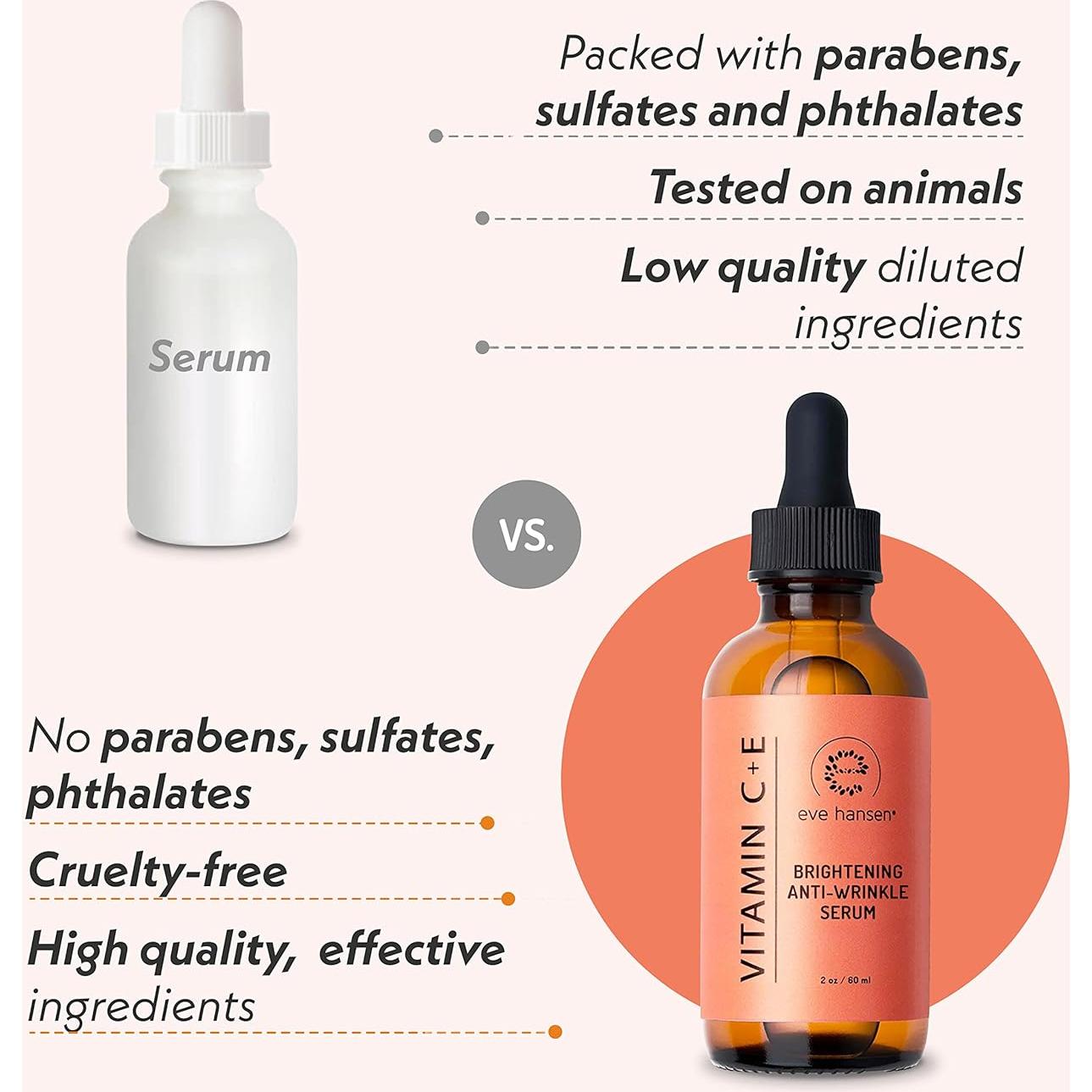 Suero Facial Vitamina C Eve Hansen 60 ml - Ácido Hialurónico