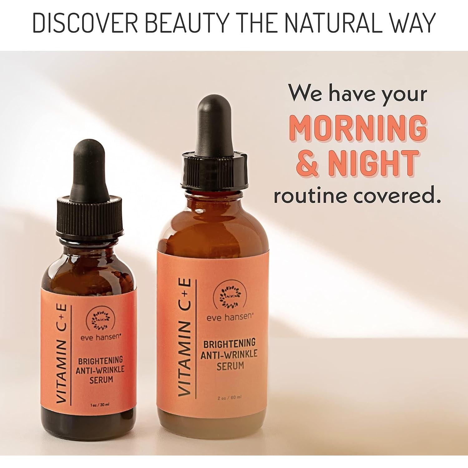 Suero Facial Vitamina C Eve Hansen 60 ml - Ácido Hialurónico