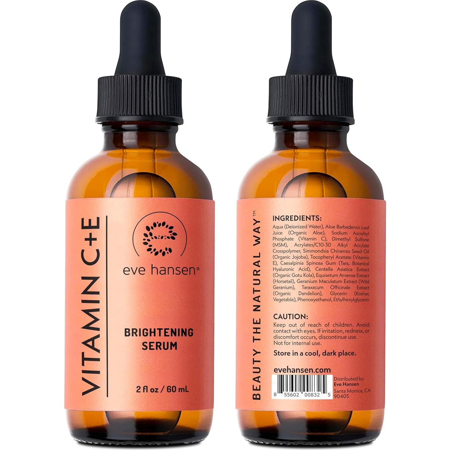 Suero Facial Vitamina C Eve Hansen 60 ml - Ácido Hialurónico