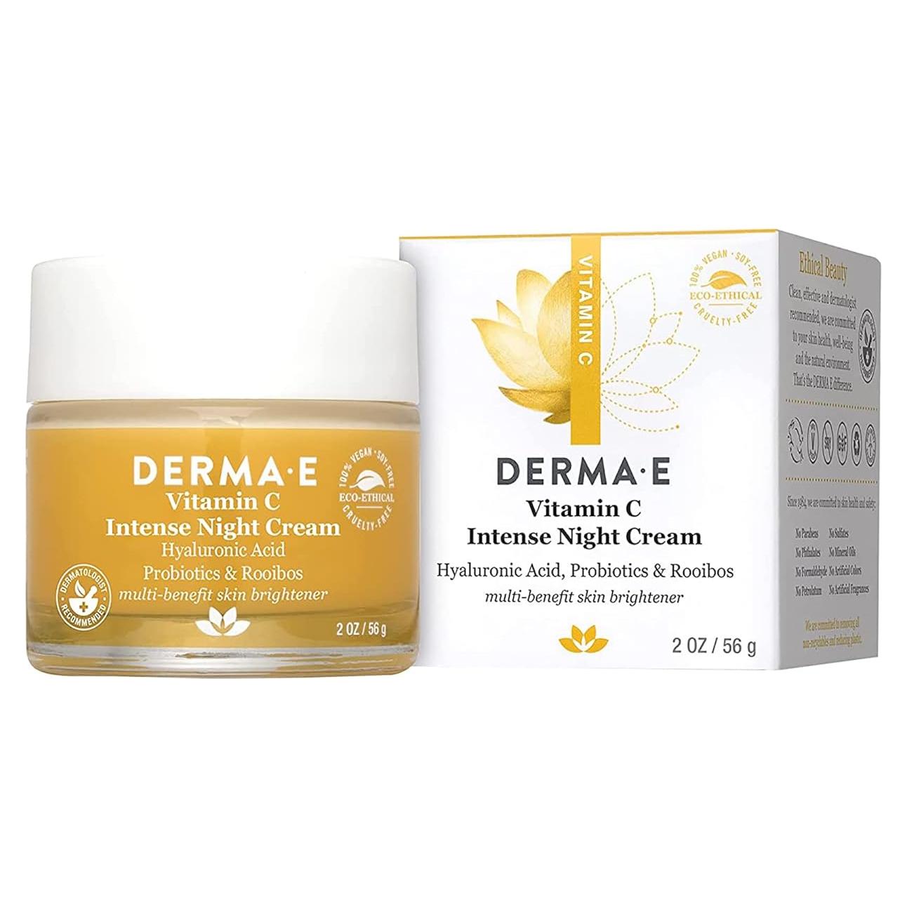 Crema Nocturna Hidratante Vitamina C Derma-E 56.7g
