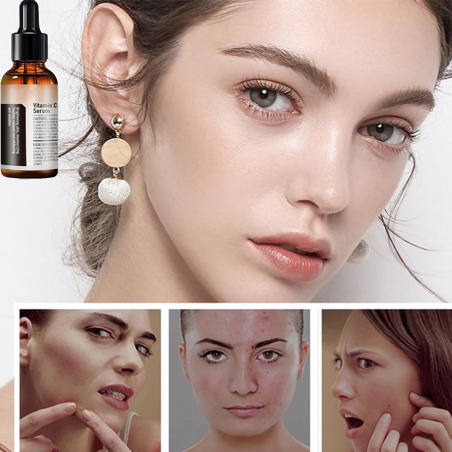 Suero Facial de Vitamina C y E THUIOP 30ml Hidratante