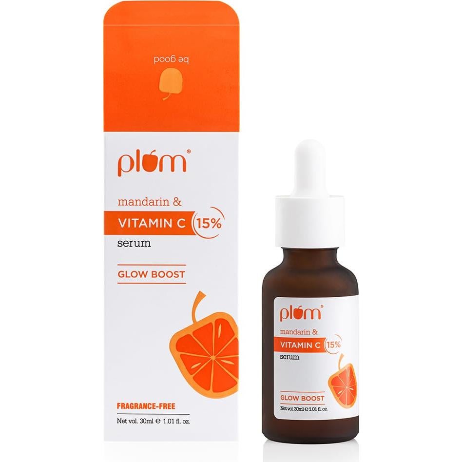 Suero Facial de Vitamina C Plum 15% Antienvejecimiento 30g