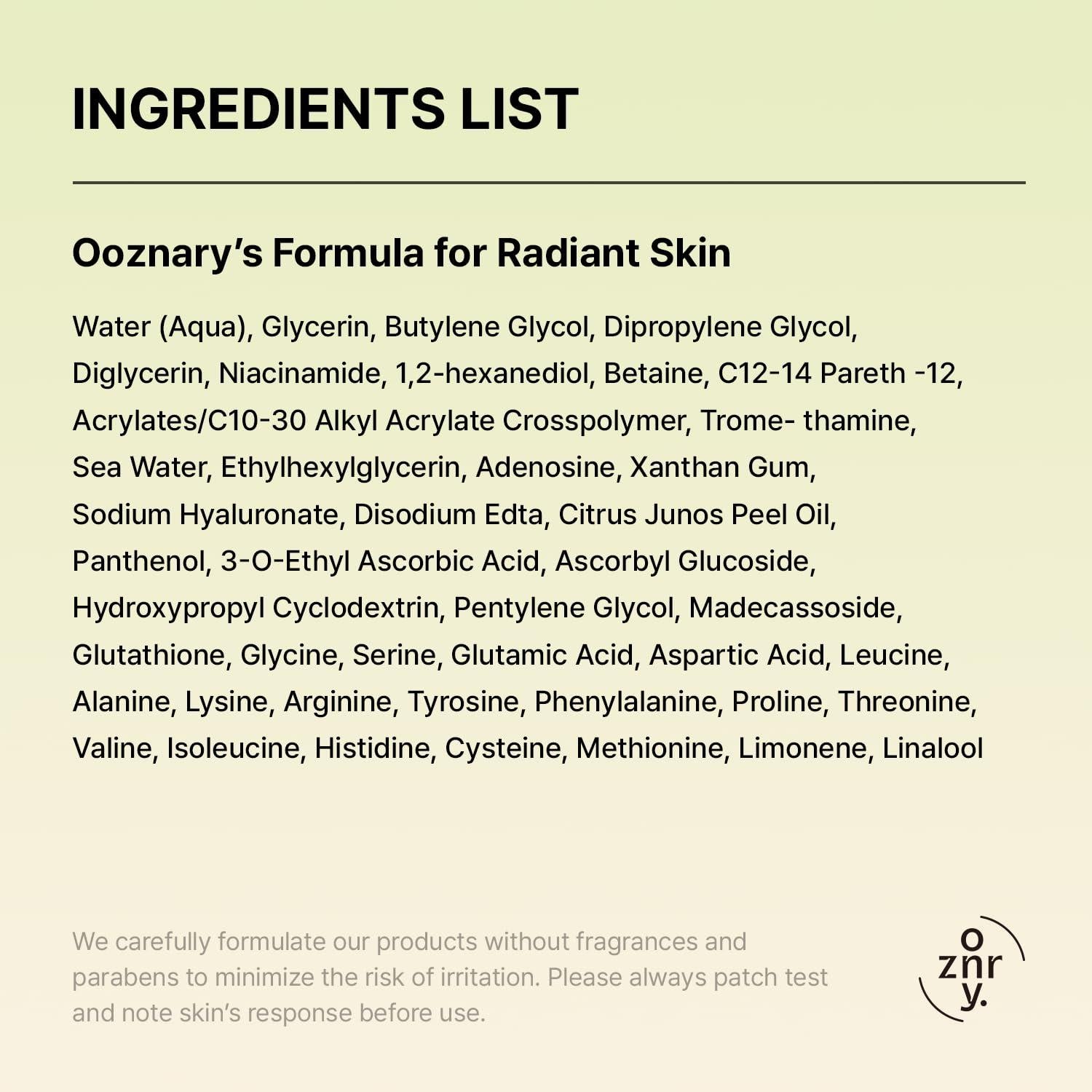 Suero Vita 3 Ooznary con Vitamina C y Niacinamida 50ml