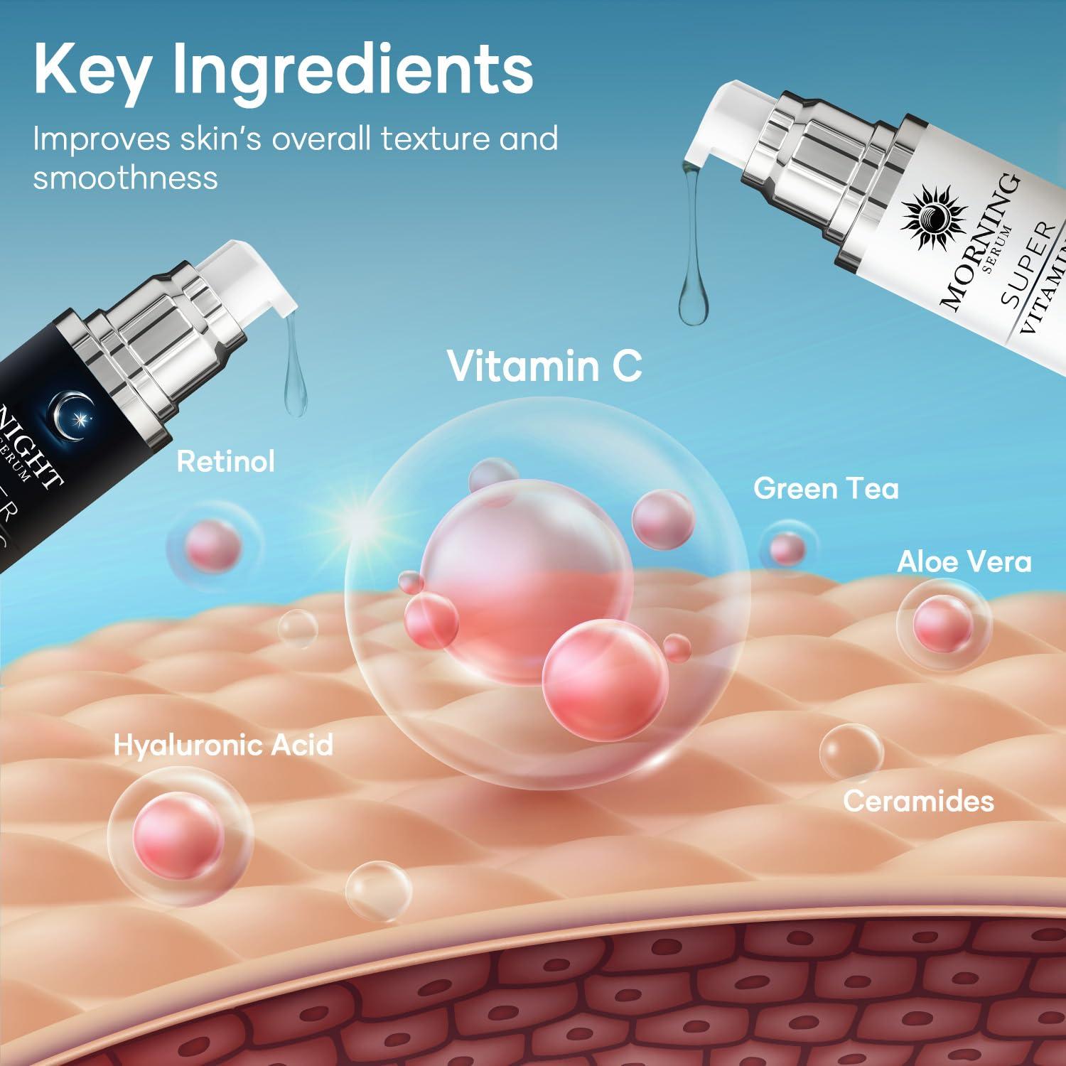 Sérum de Vitamina C VANIDOX para Piel Madura 30 ml x 2