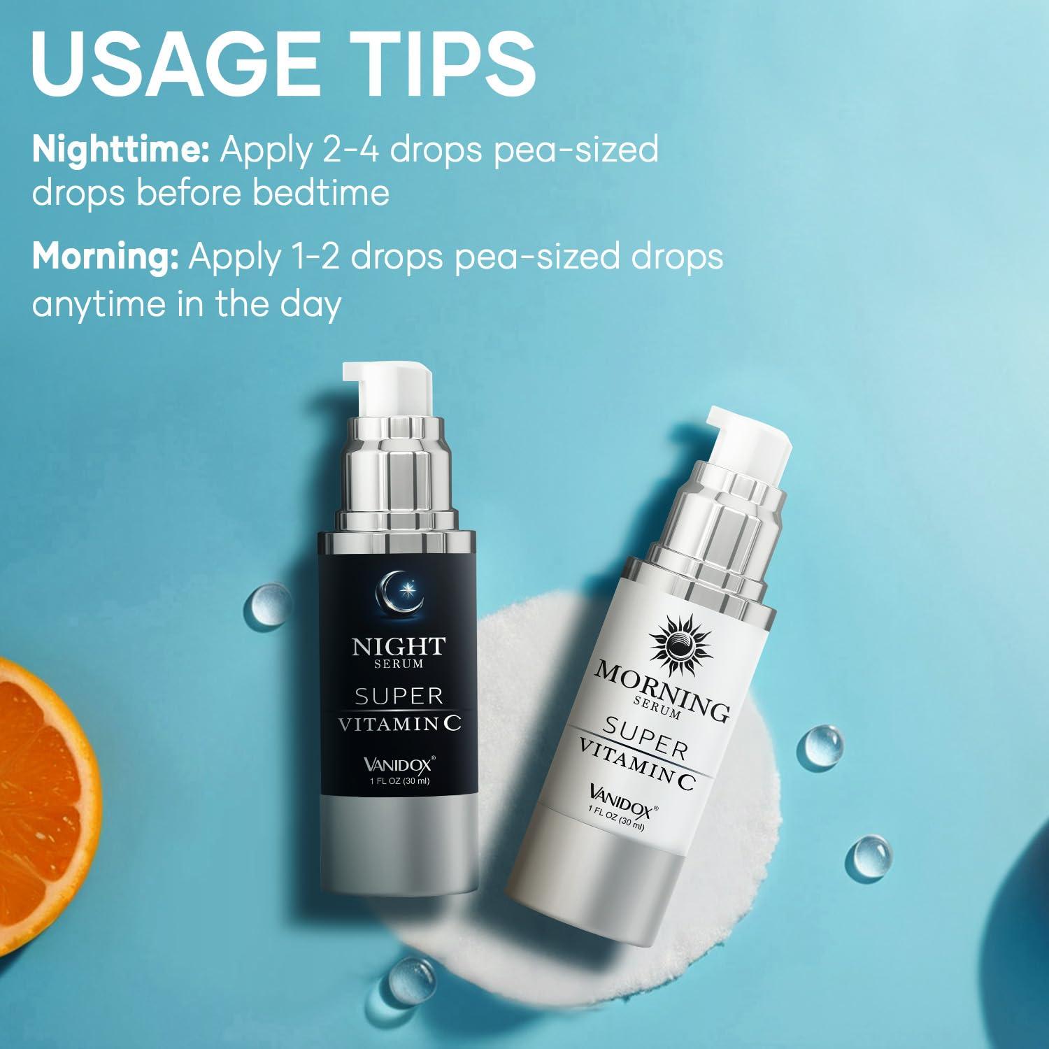 Sérum de Vitamina C VANIDOX para Piel Madura 30 ml x 2