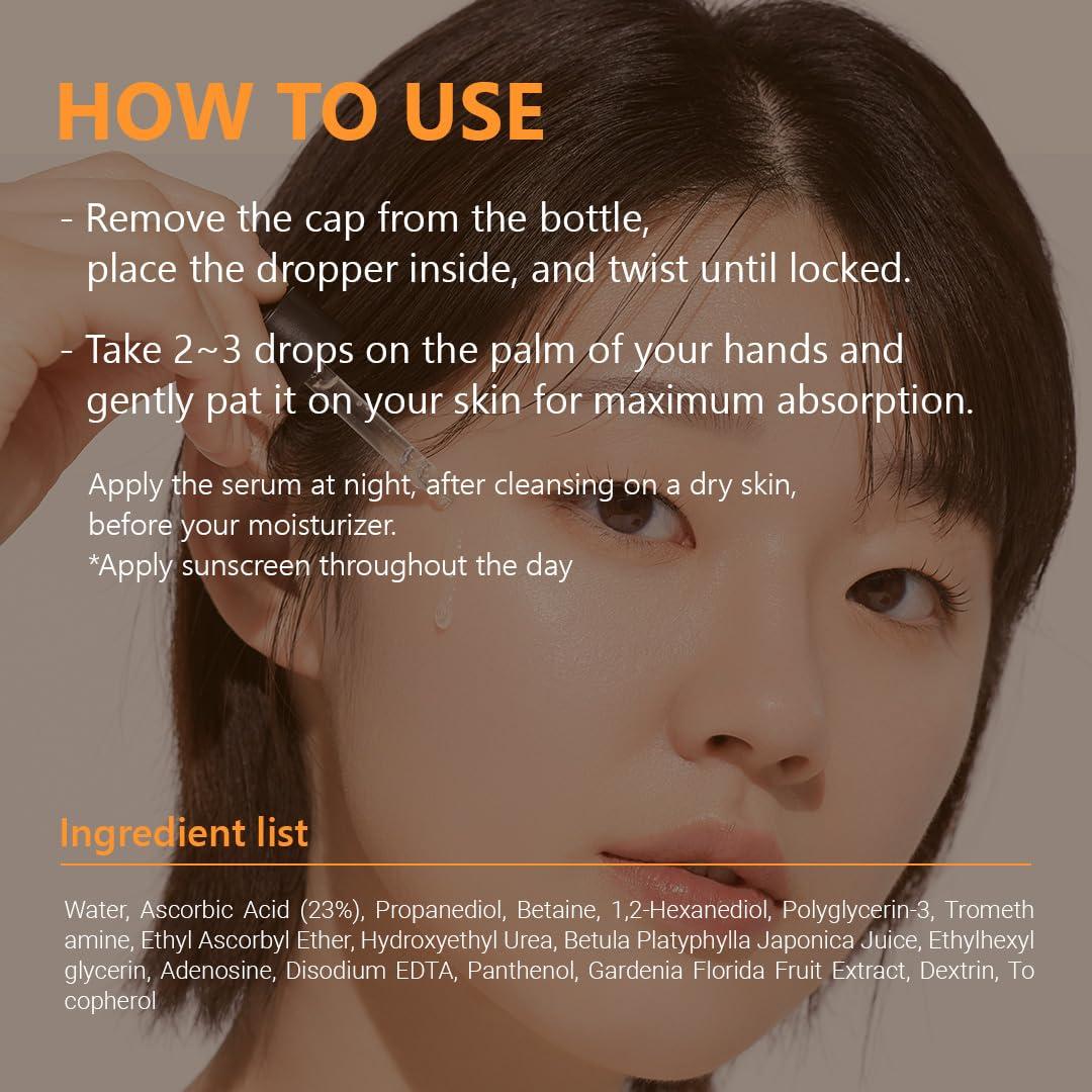 Suero Iluminador ISNTREE 23% Vitamina C Pura 30ml