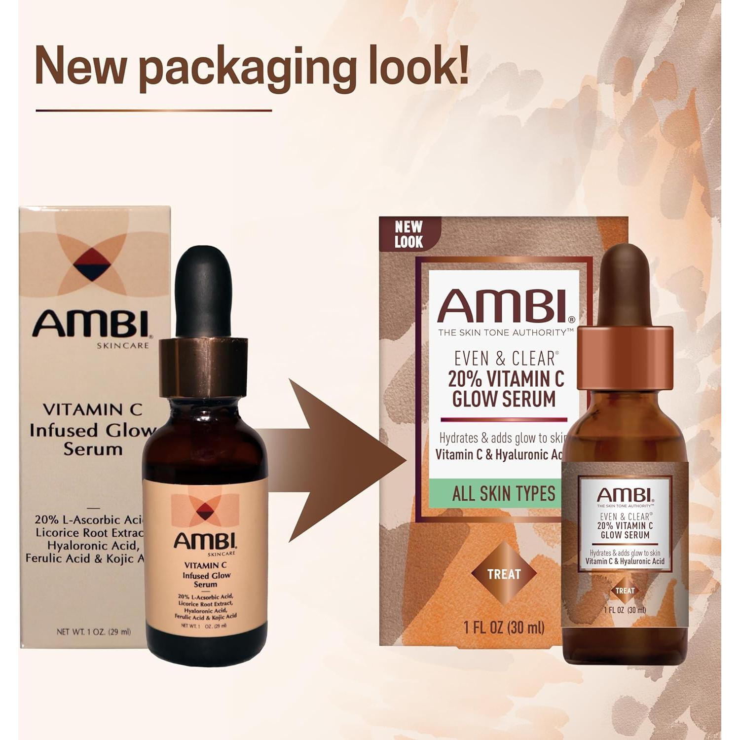 Suero iluminador Ambi Even & Clear 20% Vitamina C 28g