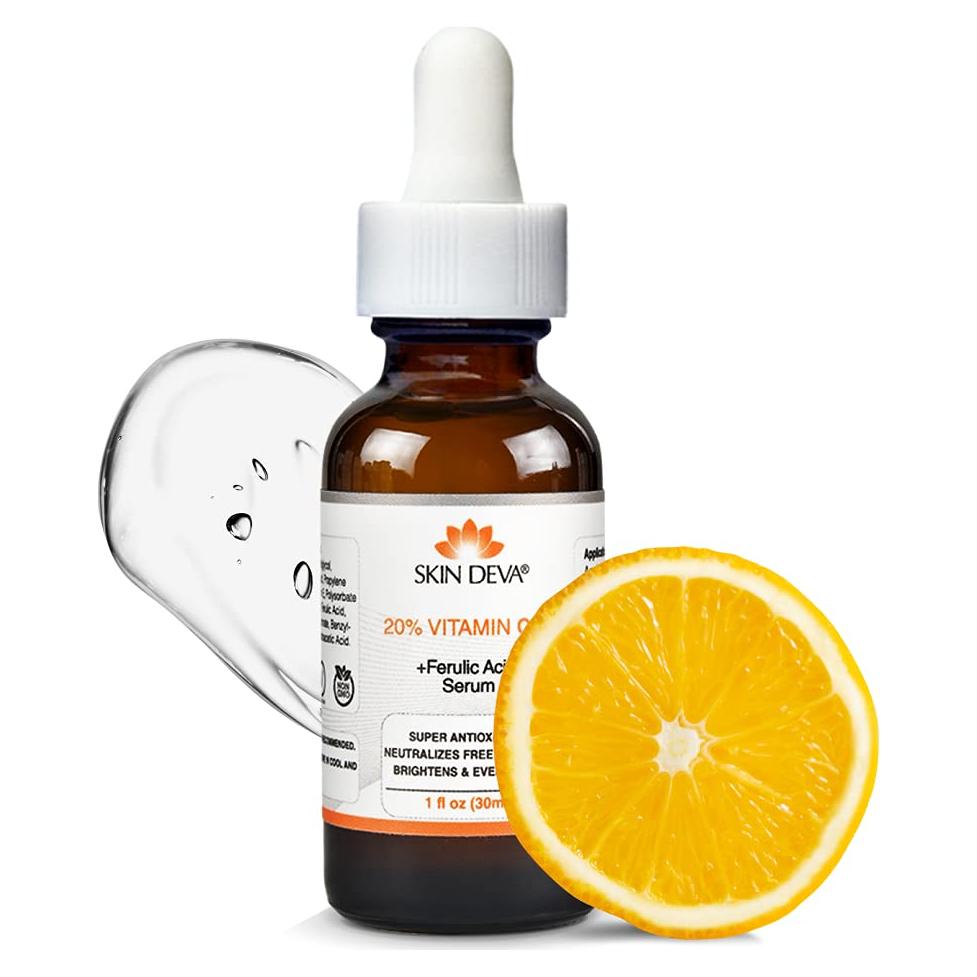 Suero de Vitamina C 20% SKIN DEVA 30 ml - Rejuvenecedor Facial