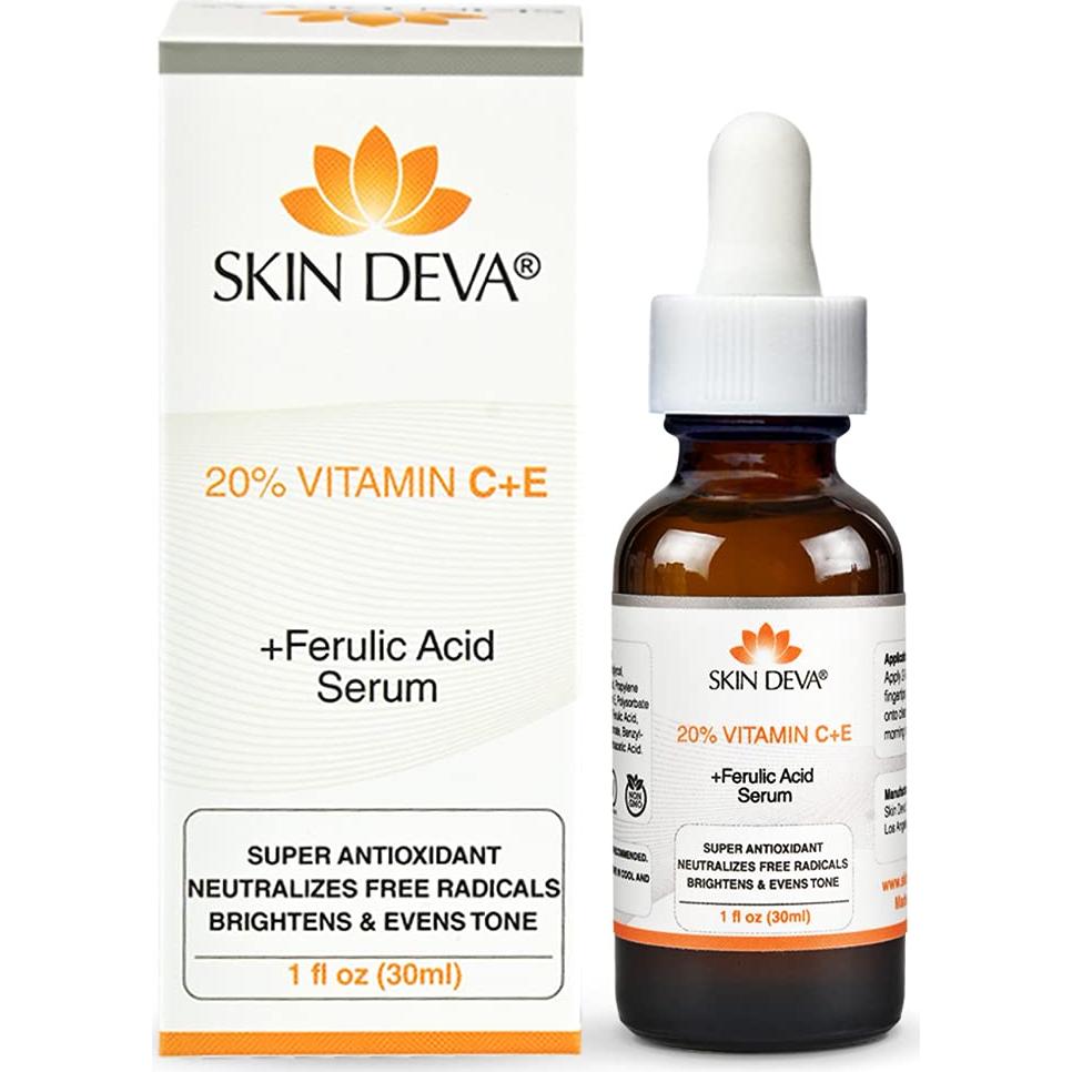 Suero de Vitamina C 20% SKIN DEVA 30 ml - Rejuvenecedor Facial