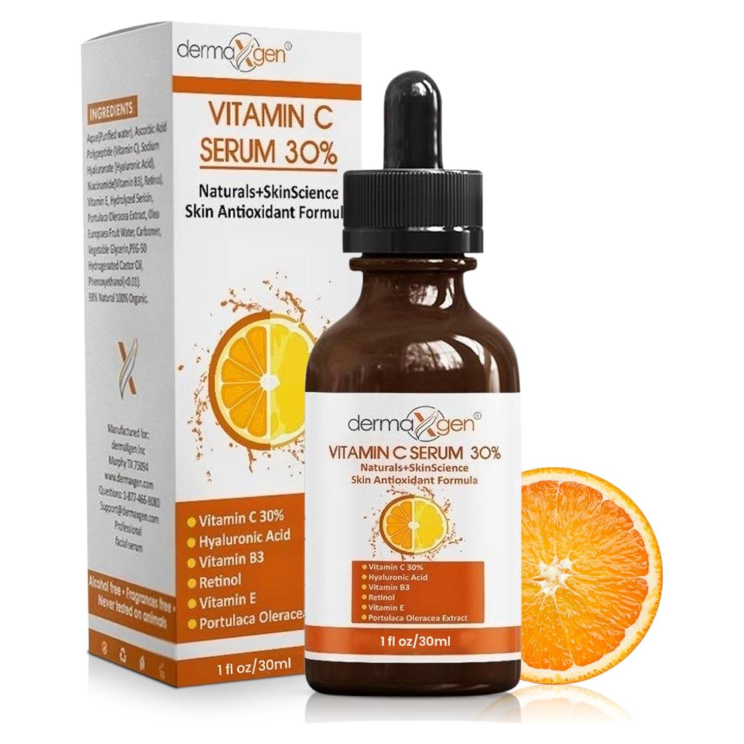 Suero de Vitamina C 30% Naturals+SkinScience 30ml Antienvejecimiento