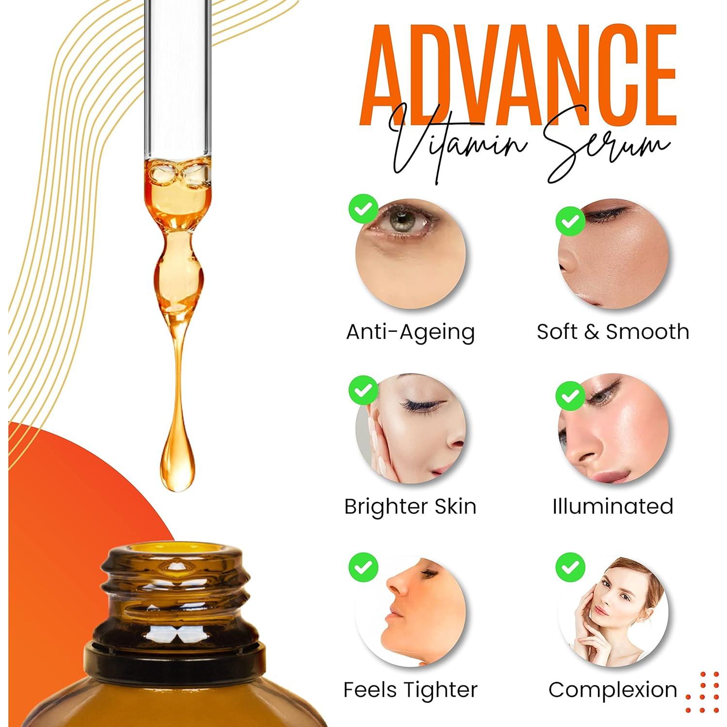 Suero de Vitamina C 30% Naturals+SkinScience 30ml Antienvejecimiento