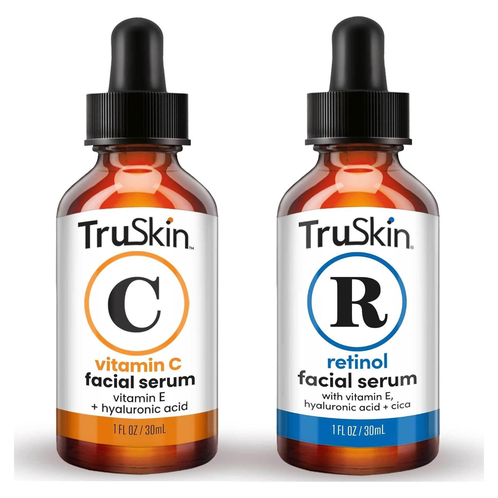 Duo Suero Facial TruSkin - Vitamina C y Retinol 29.57 ml