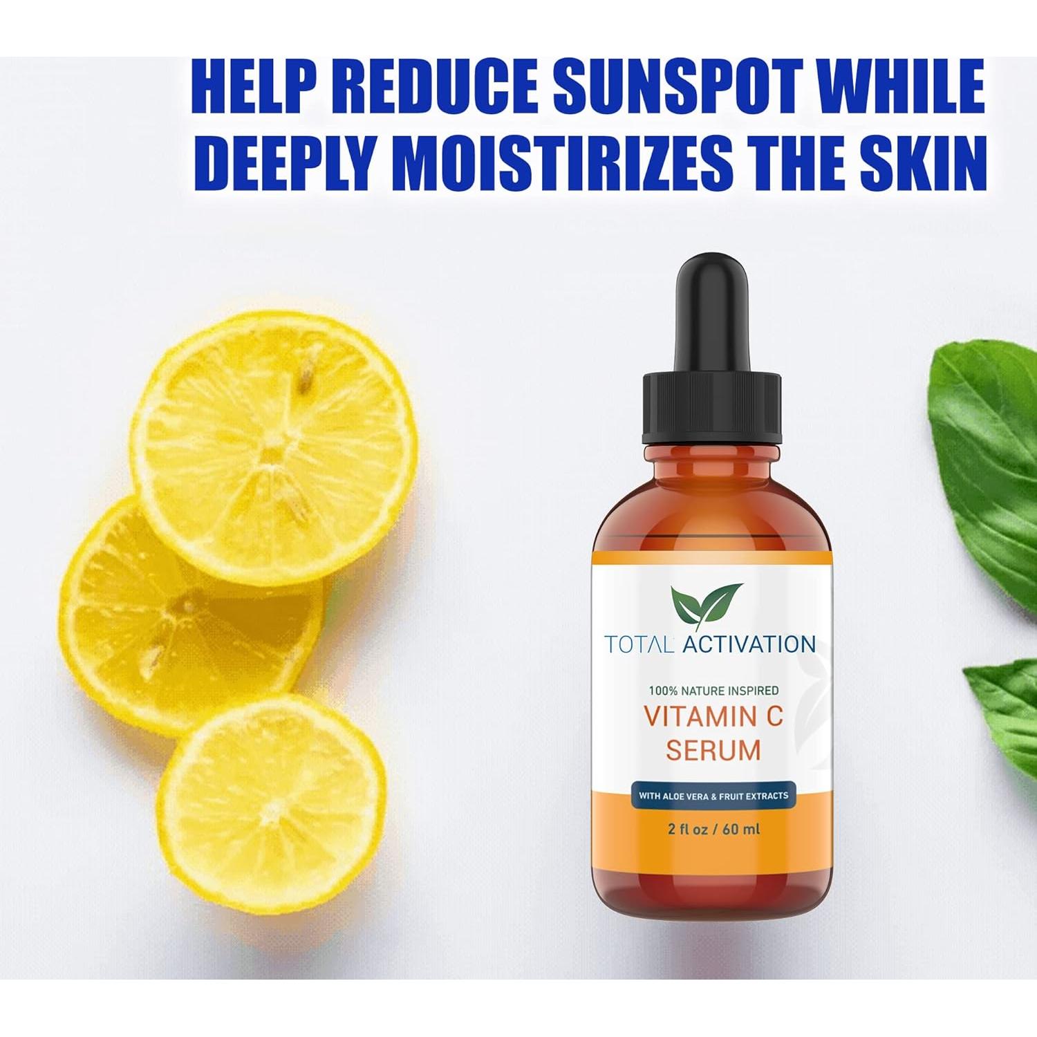 Suero de Vitamina C Total Activation 60 ml Antioxidante Hidratante