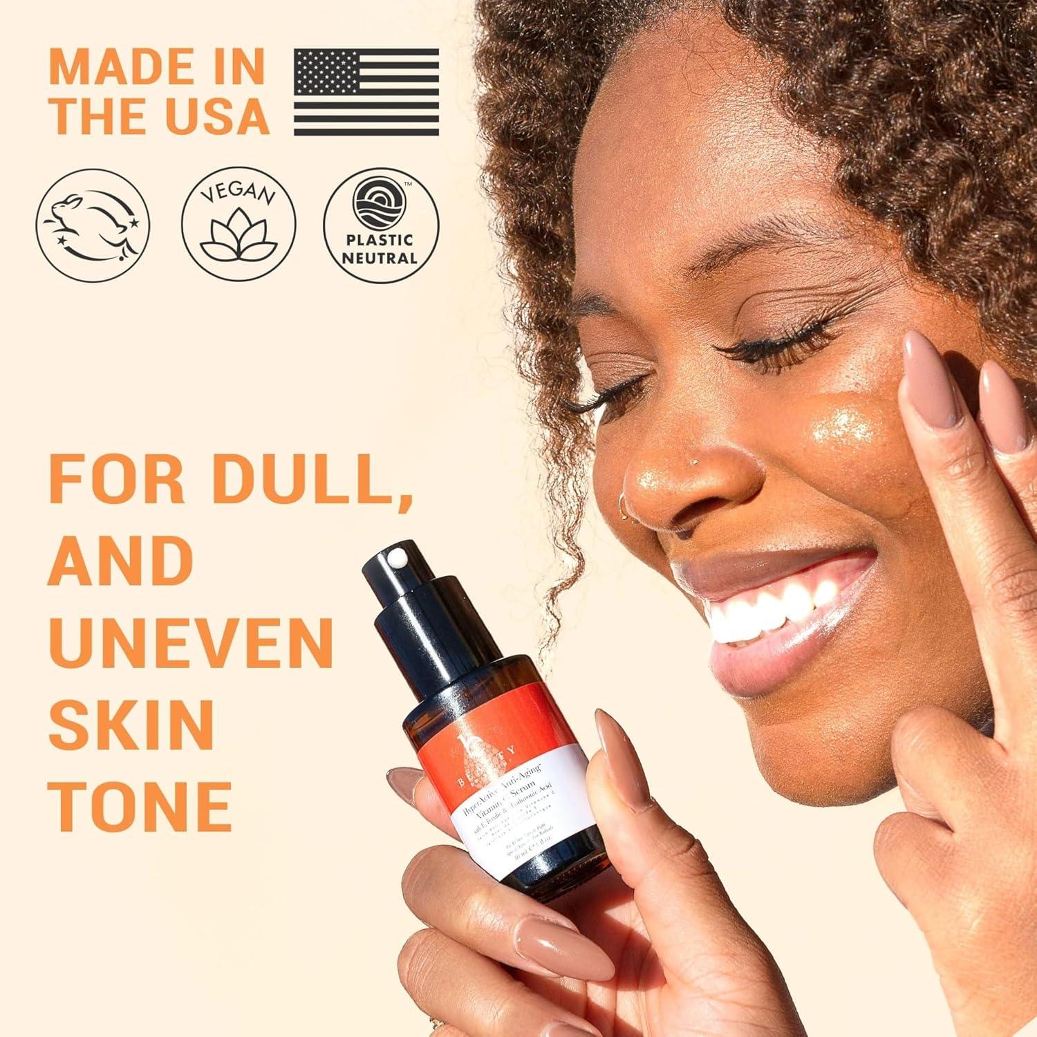 Suero Facial de Vitamina C Beauty by Earth 30 ml Antienvejecimiento