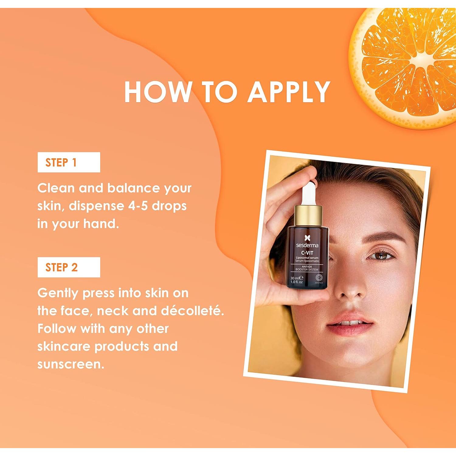 Suero de Radiancia C-VIT Sesderma 29.57 ml Antioxidante